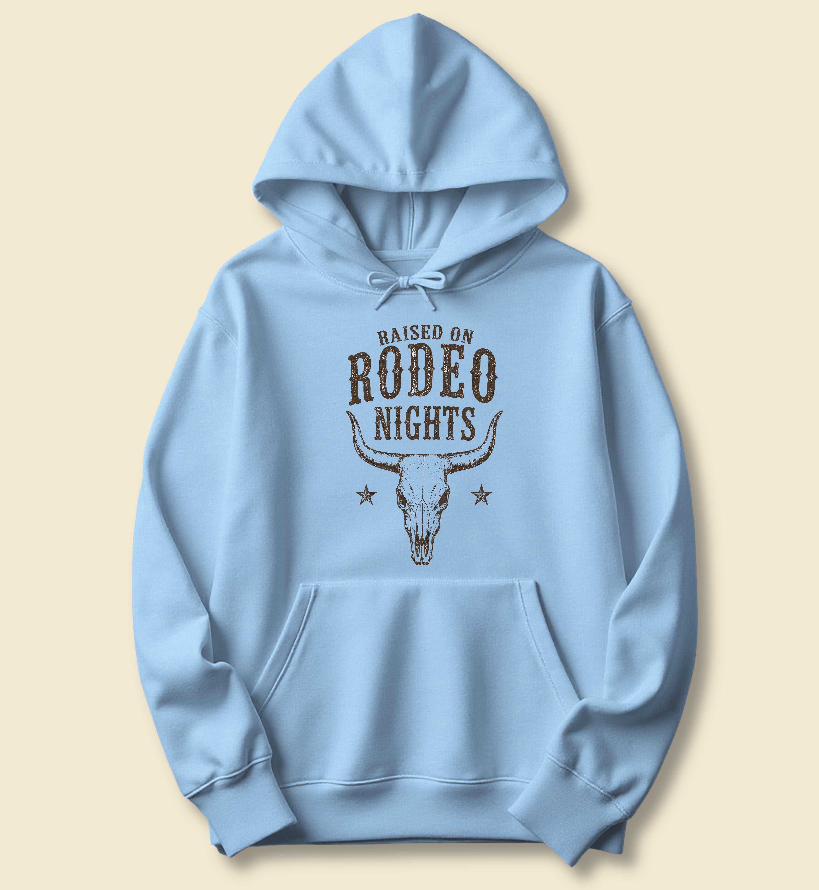Raised On Rodeo Nights Hoodie