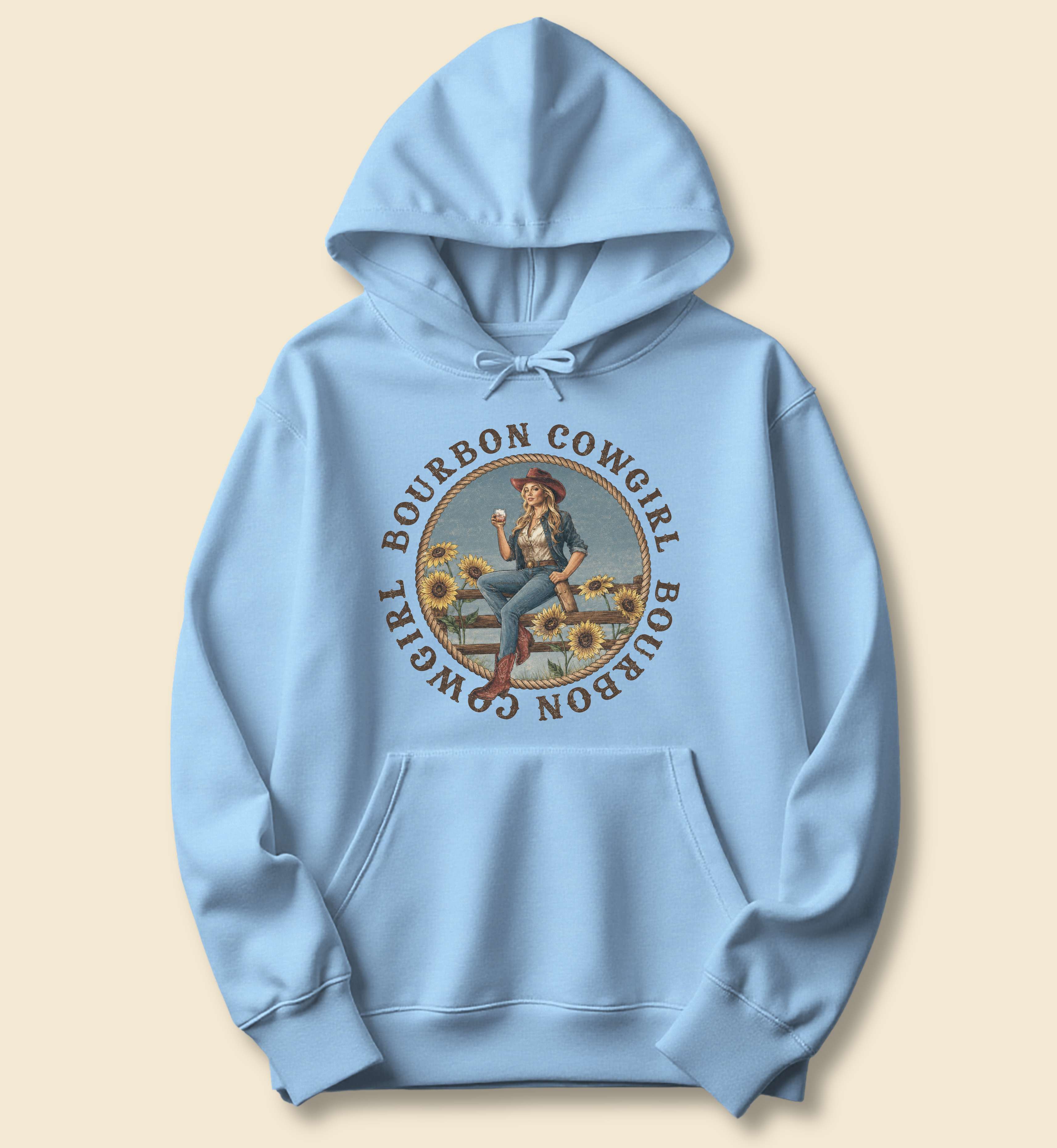 Bourbon Cowgirl Hoodie