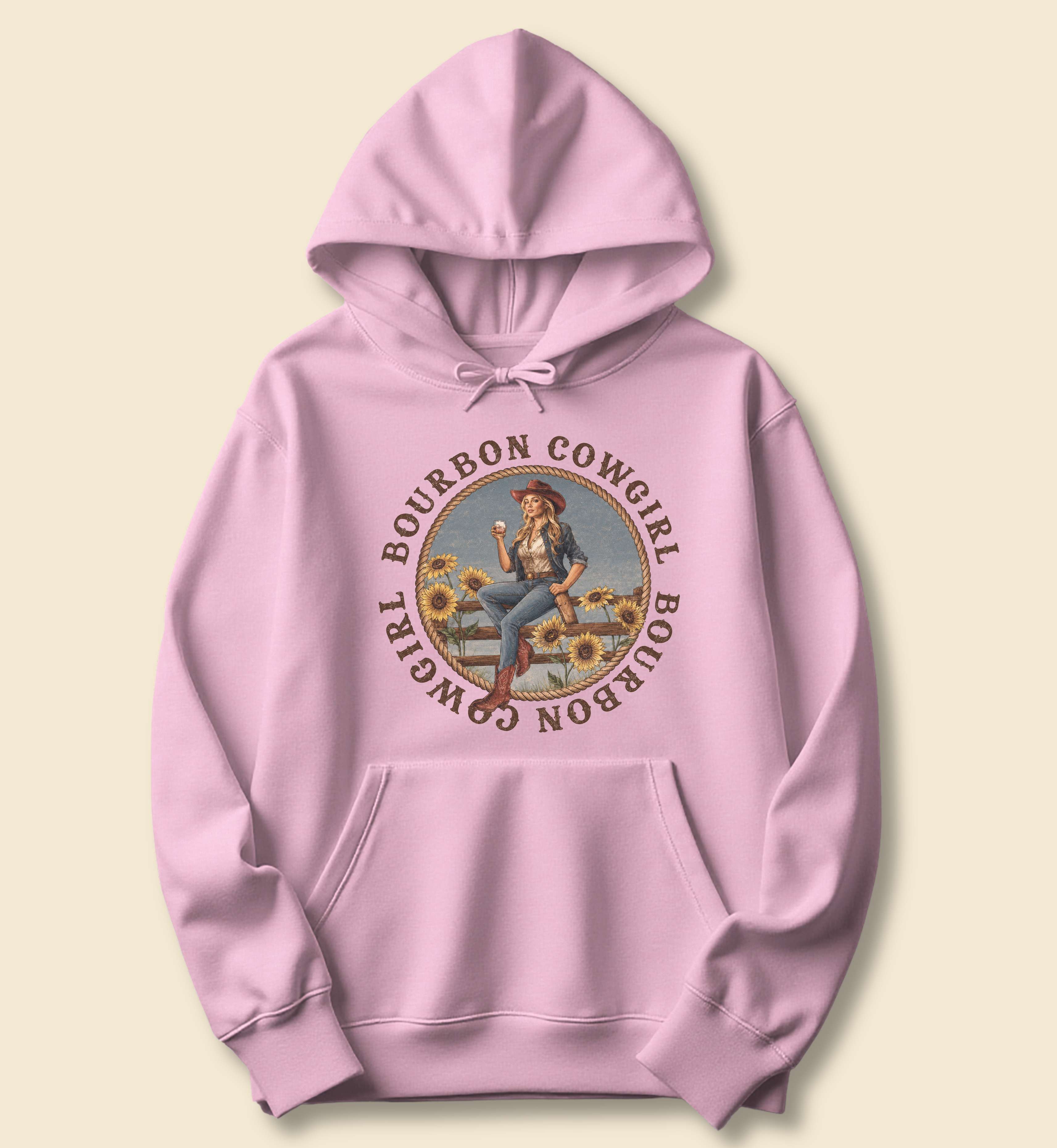 Bourbon Cowgirl Hoodie