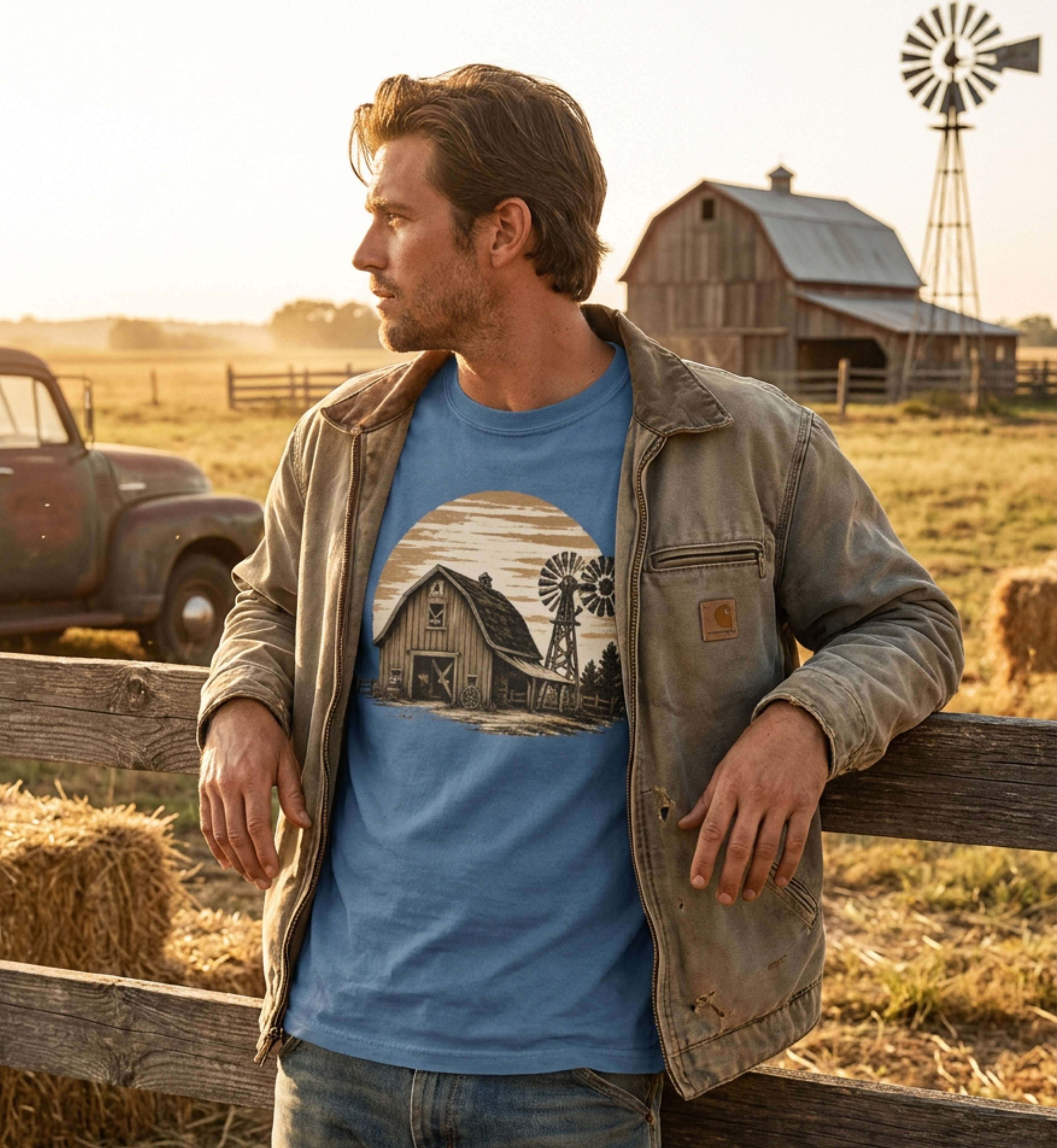 Rustic Barn Comfort Colors Shirt
