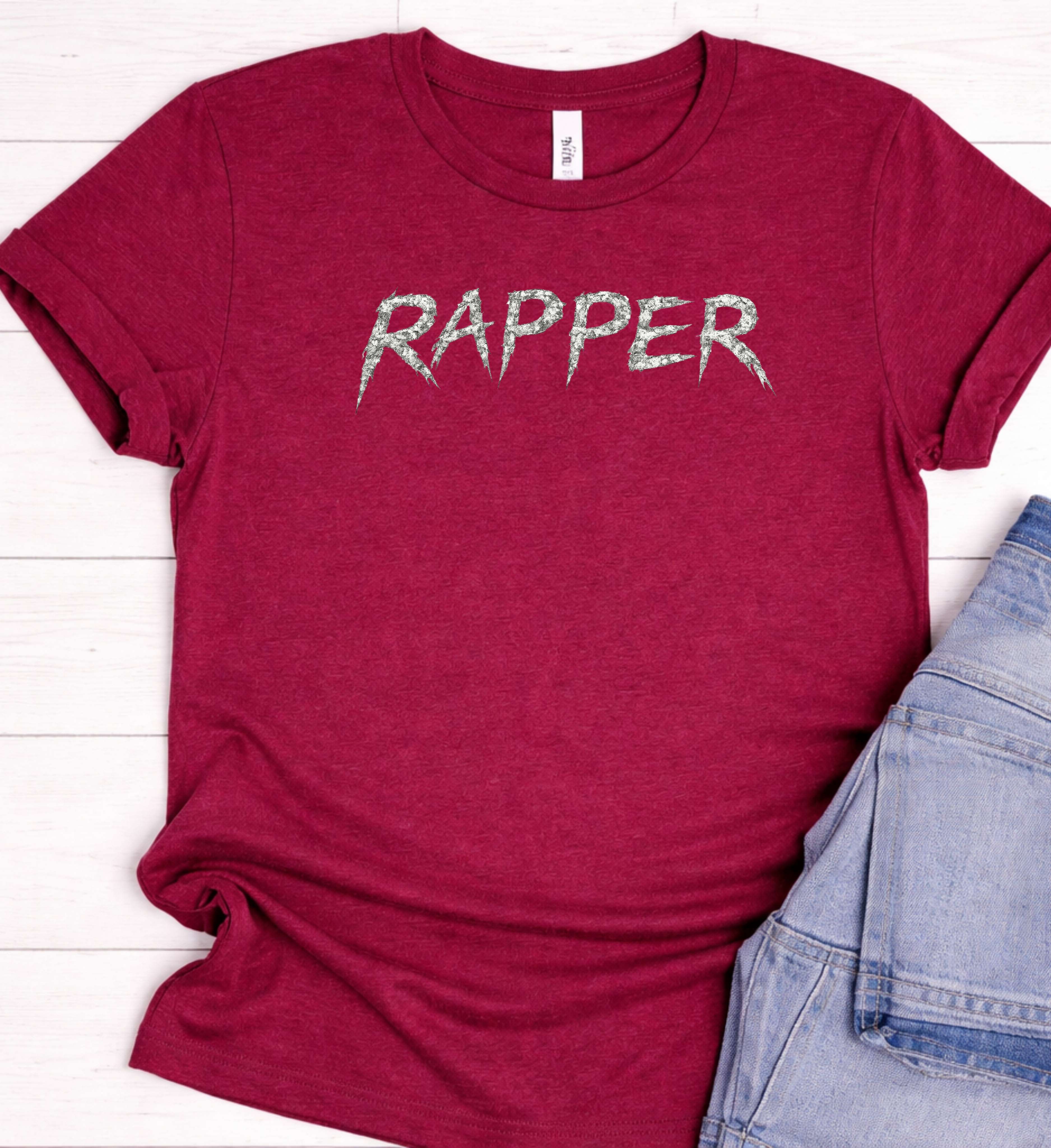 Rapper Shirt – Streetwear Hip Hop Graphic Tee