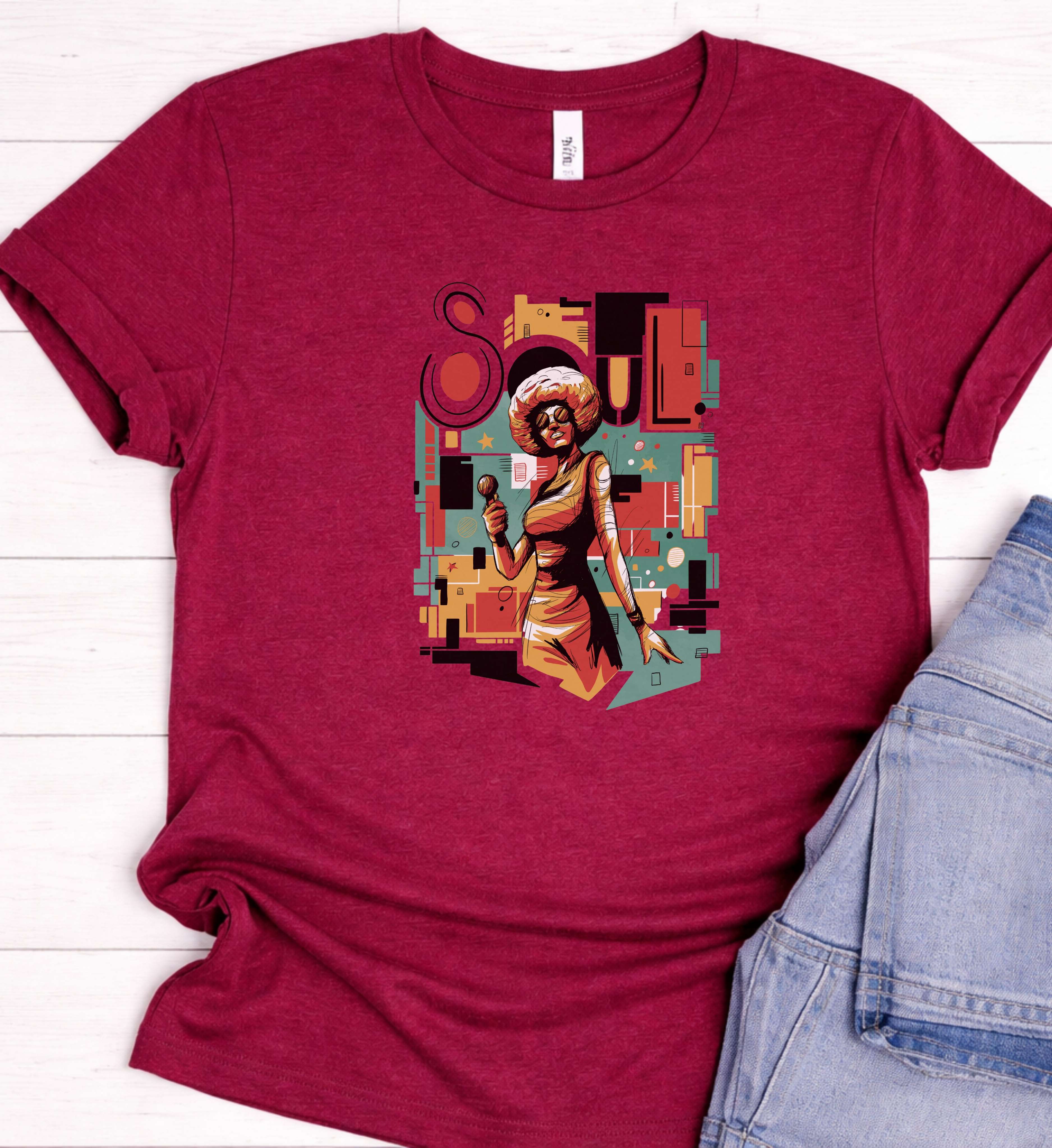 Soul Music Shirt – Retro Funk Disco Graphic Tee