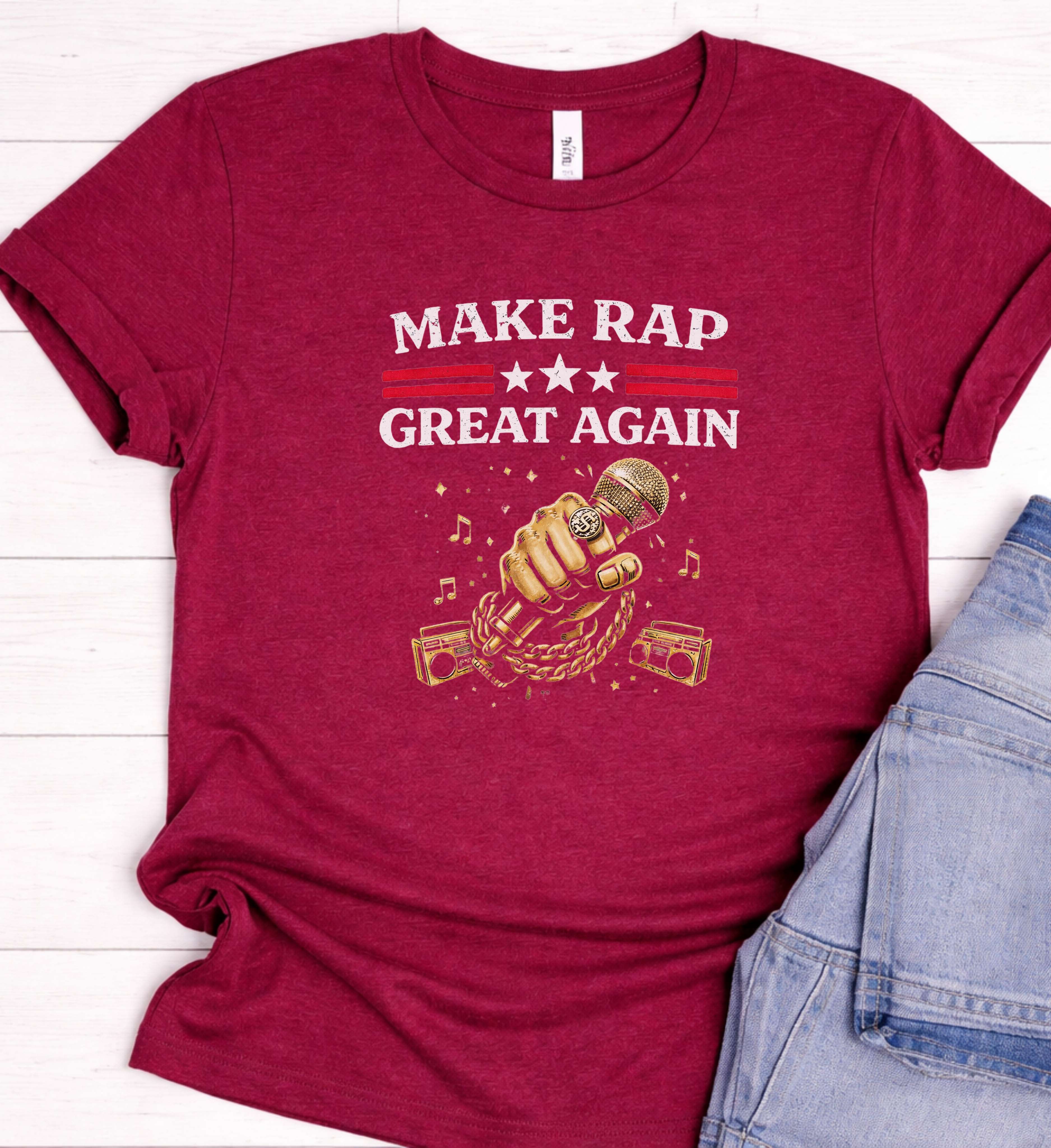 Rap Shirt – Make Rap Great Again Hip Hop Graphic Tee