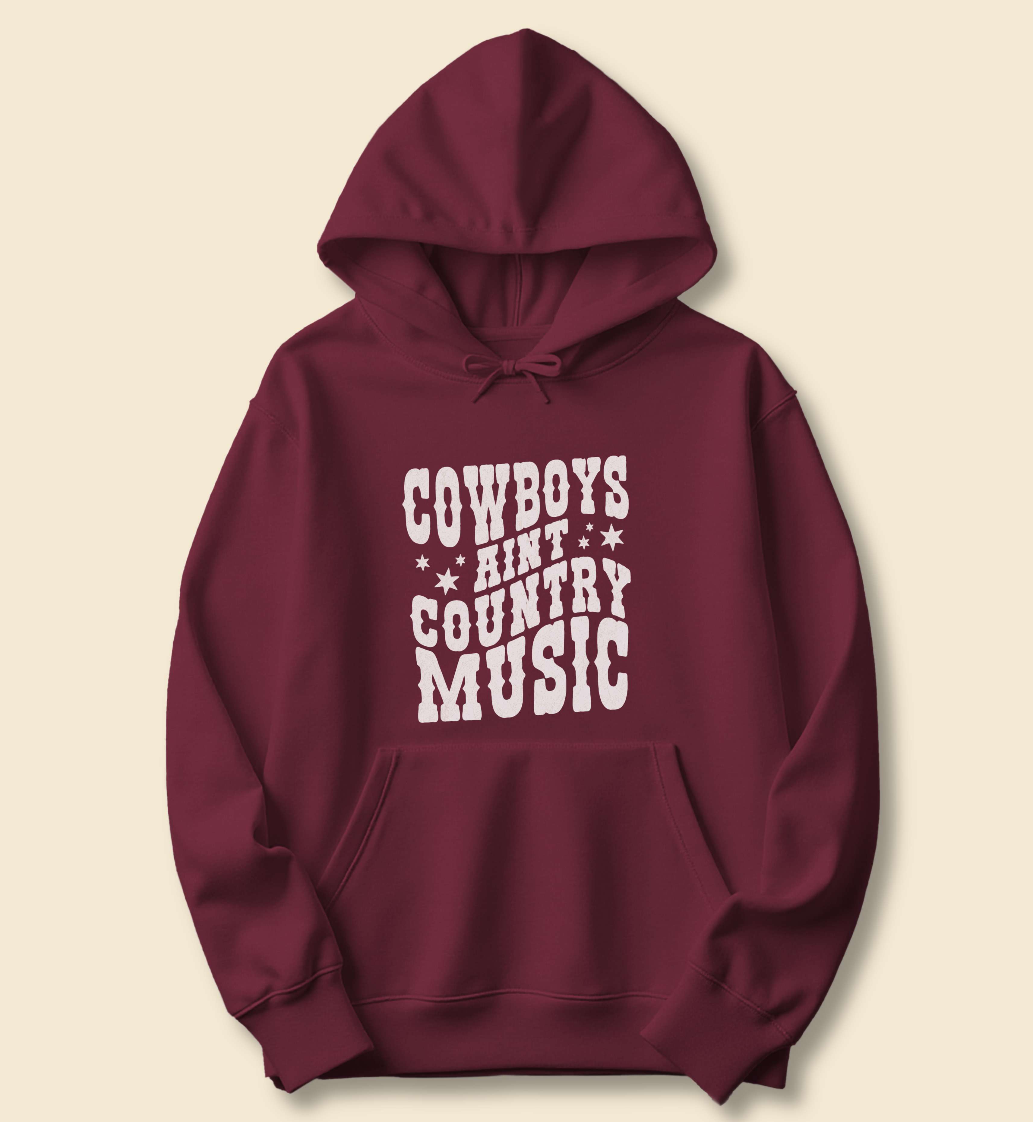 Cowboys Ain't Country Music Hoodie