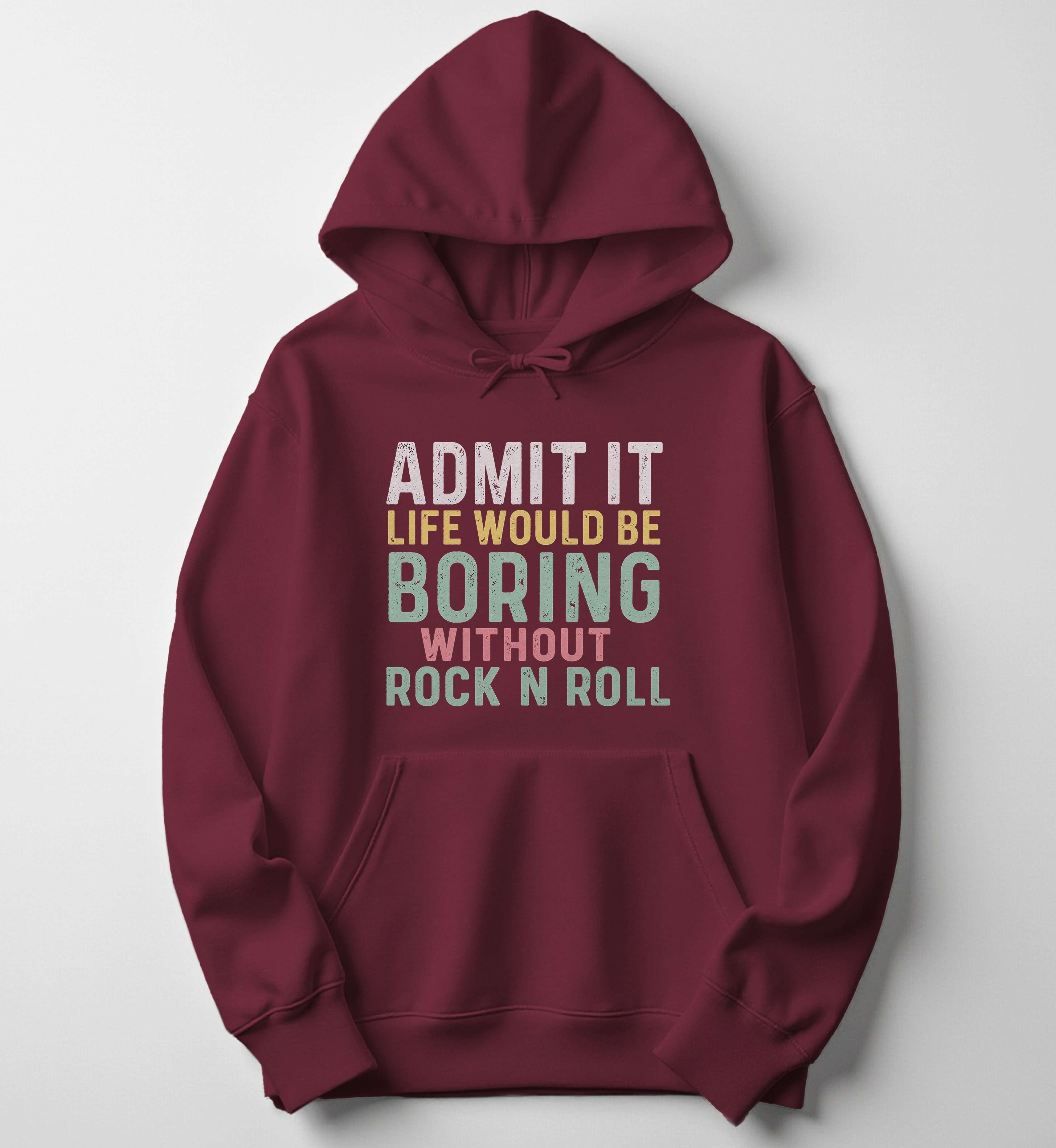 Rock N Roll Hoodie – Vintage Rock Hoodie