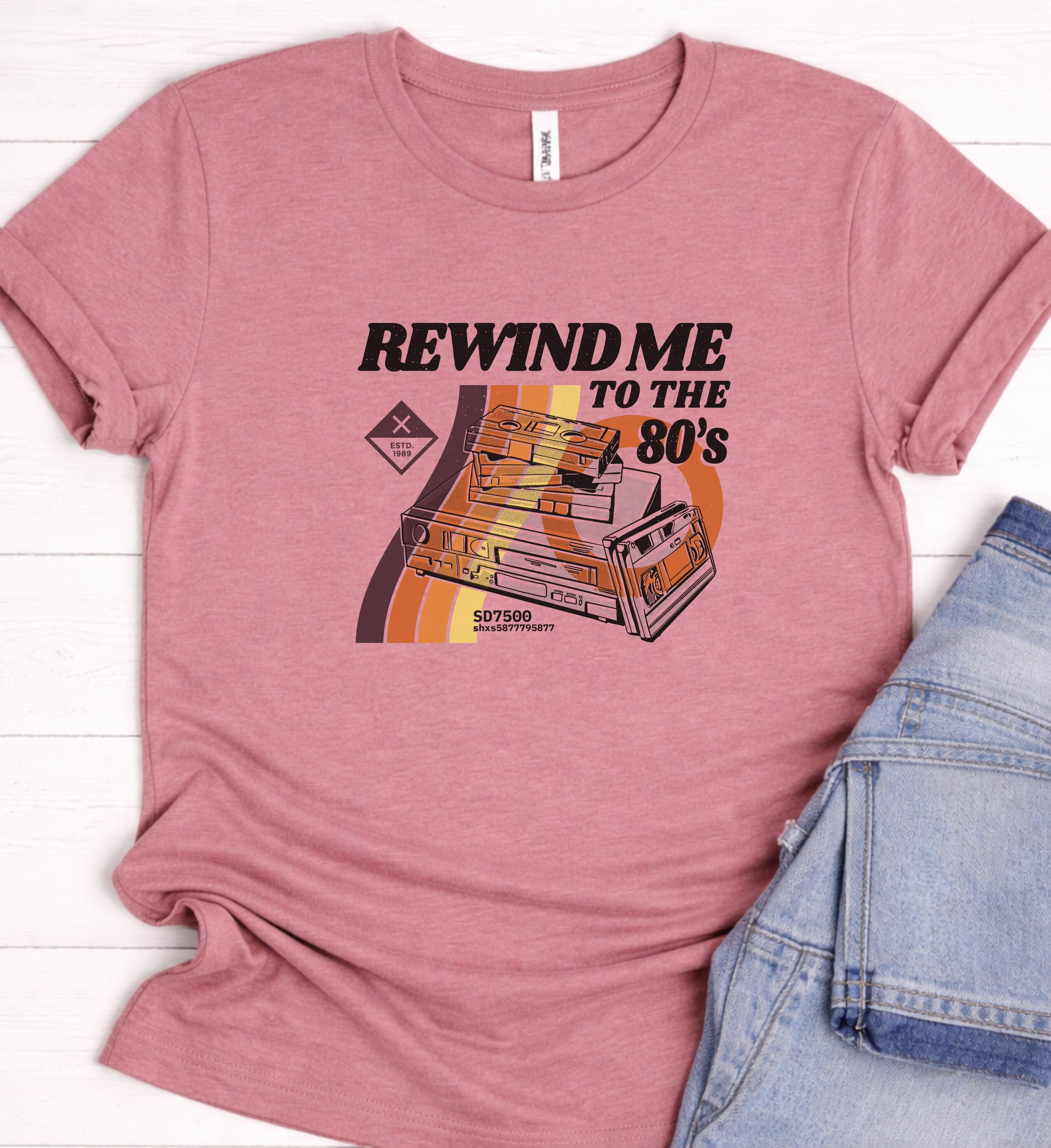 Retro Cassette Shirt – Vintage Analog Music Tee
