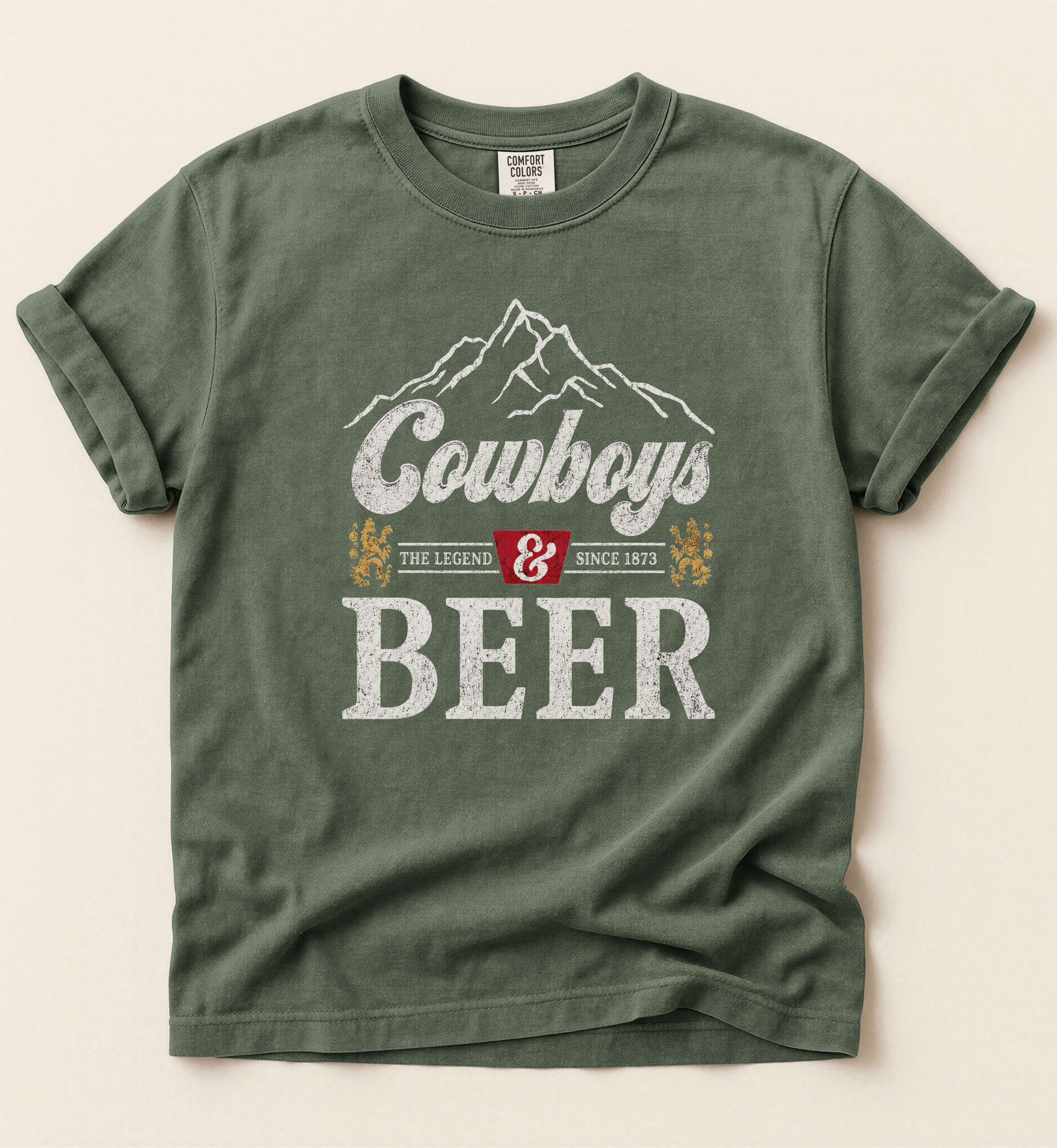 Cowboys & Beer – Country Lifestyle Tee