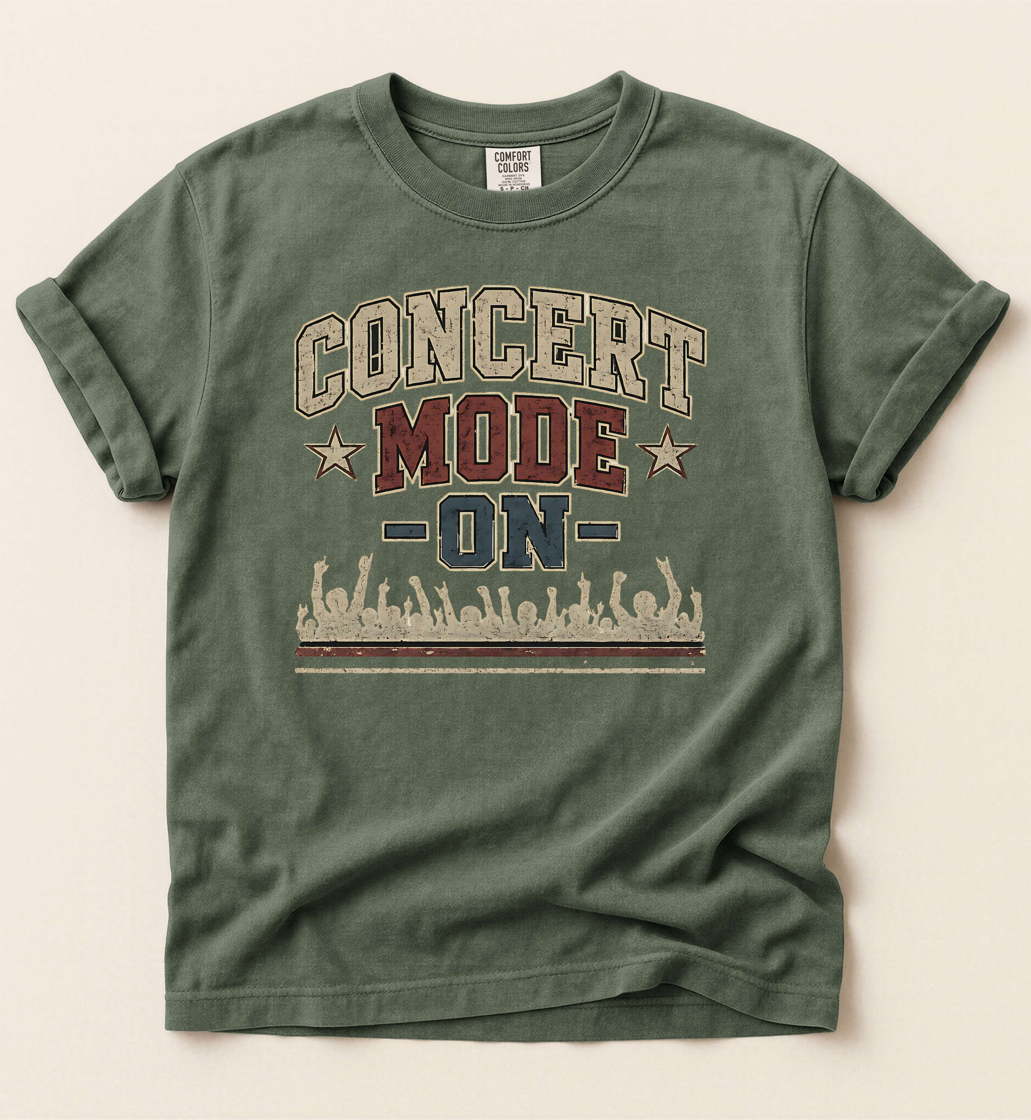 Concert Mode On – Country Music Lifestyle Tee