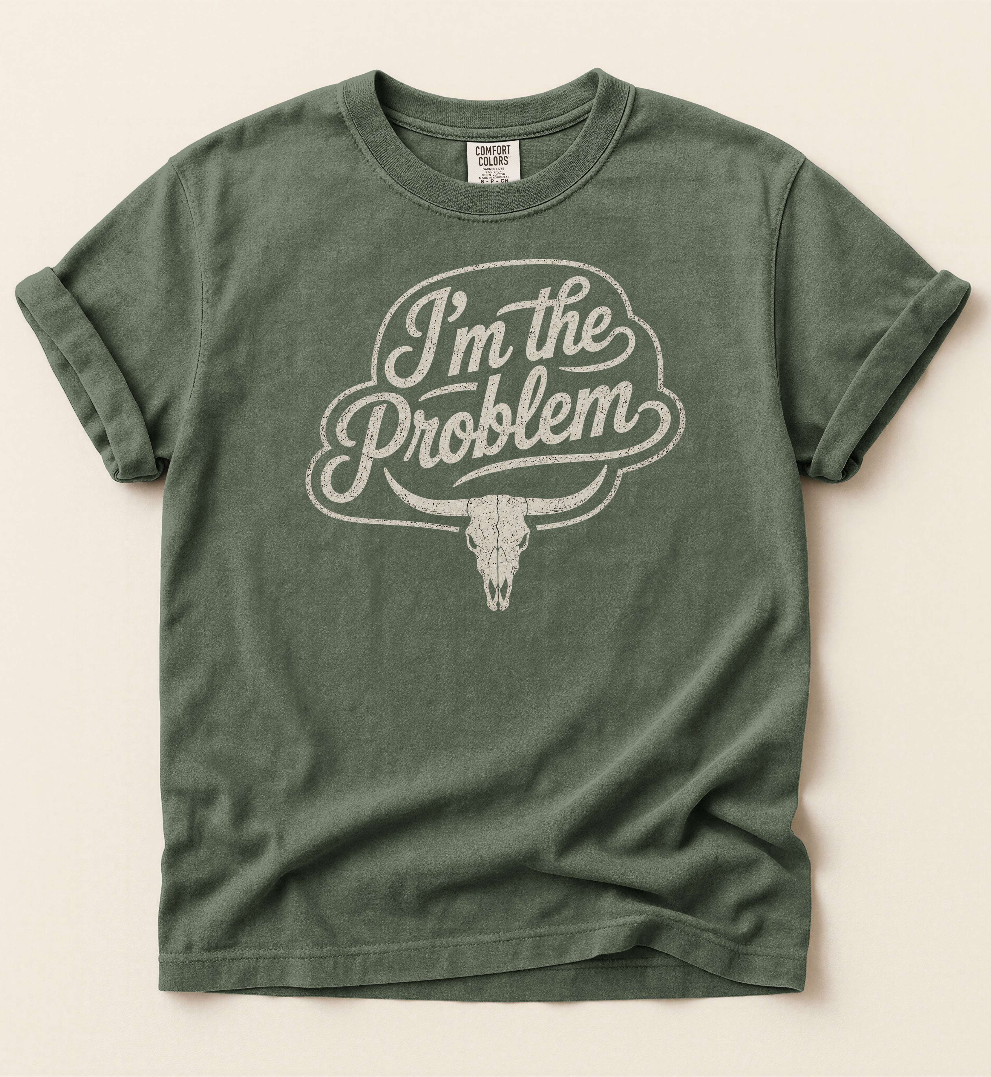 I'm The Problem Shirt – Funny Country Music Graphic Tee