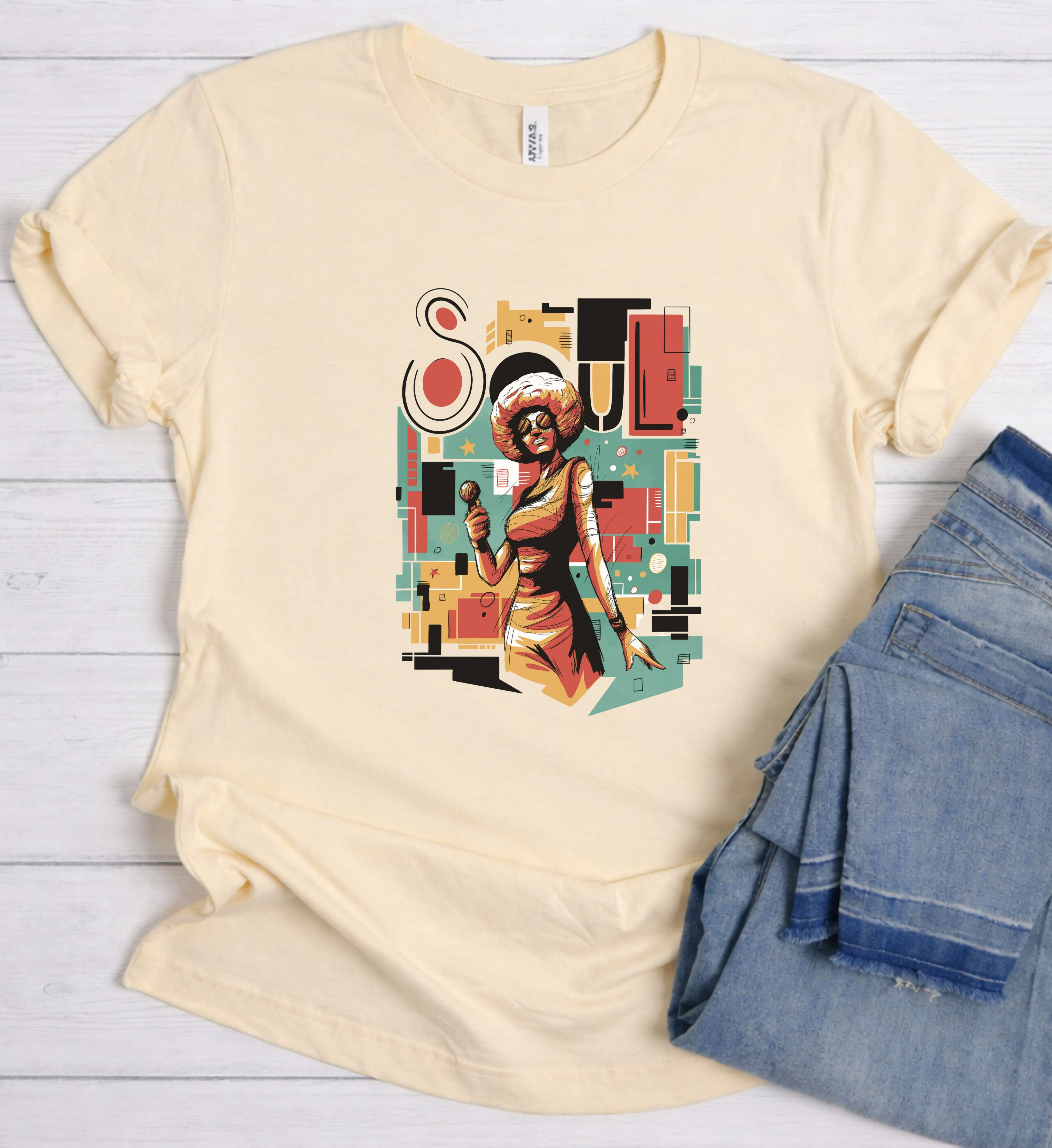 Soul Music Shirt – Retro Funk Disco Graphic Tee