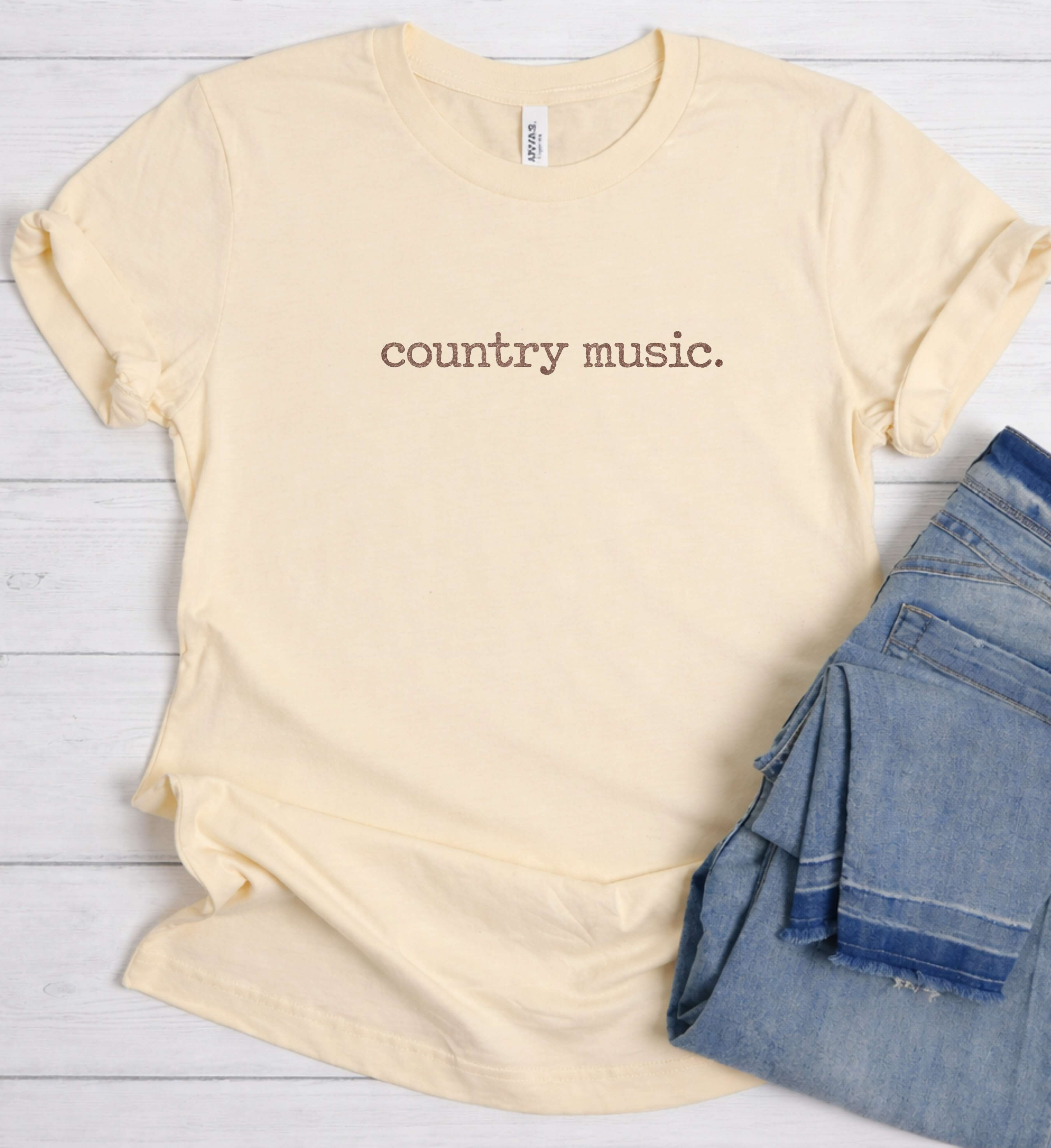Country Music Shirt – Rustic Western Tee
