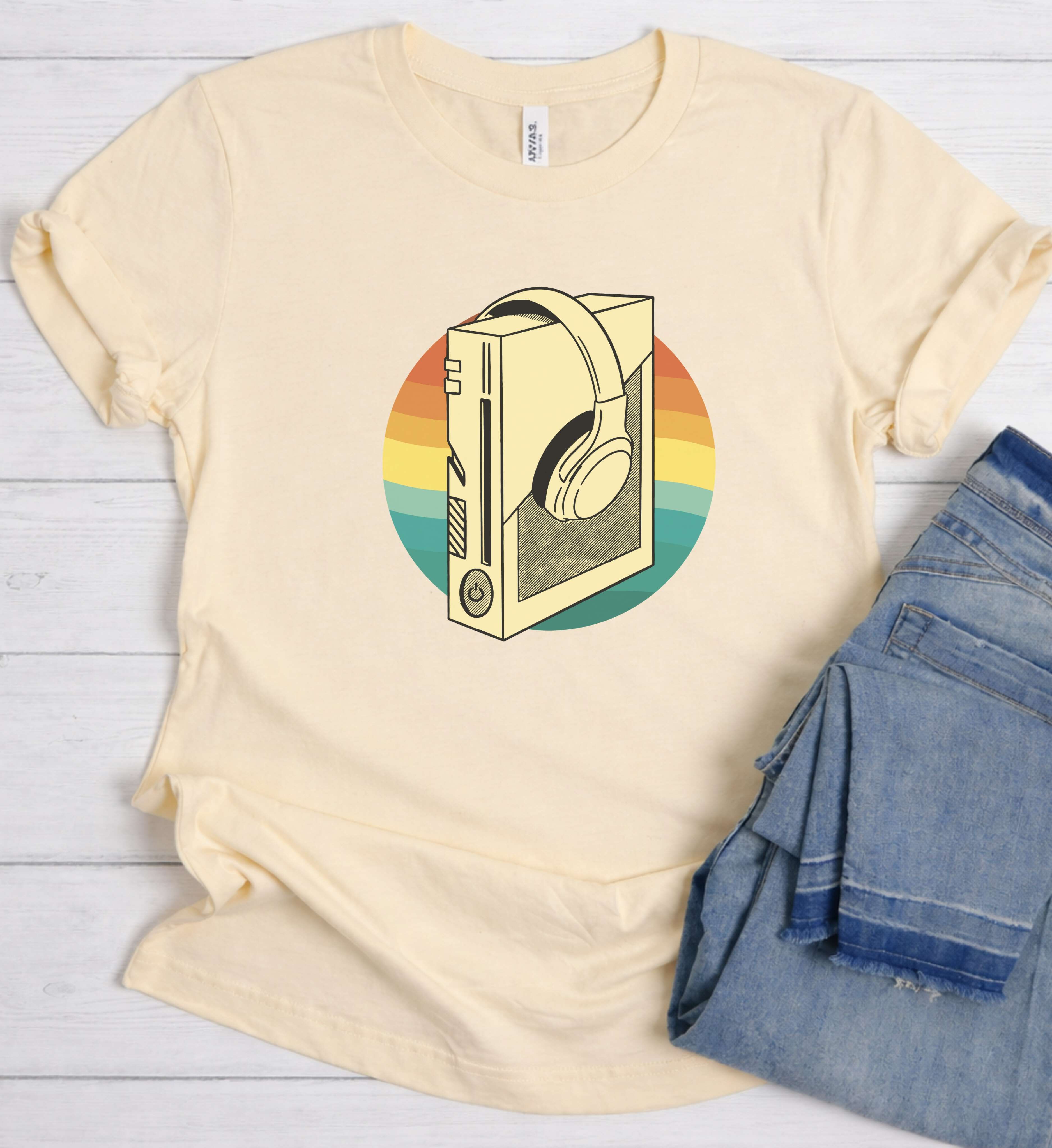 Retro Walkman Shirt – Vintage Music Player Tee