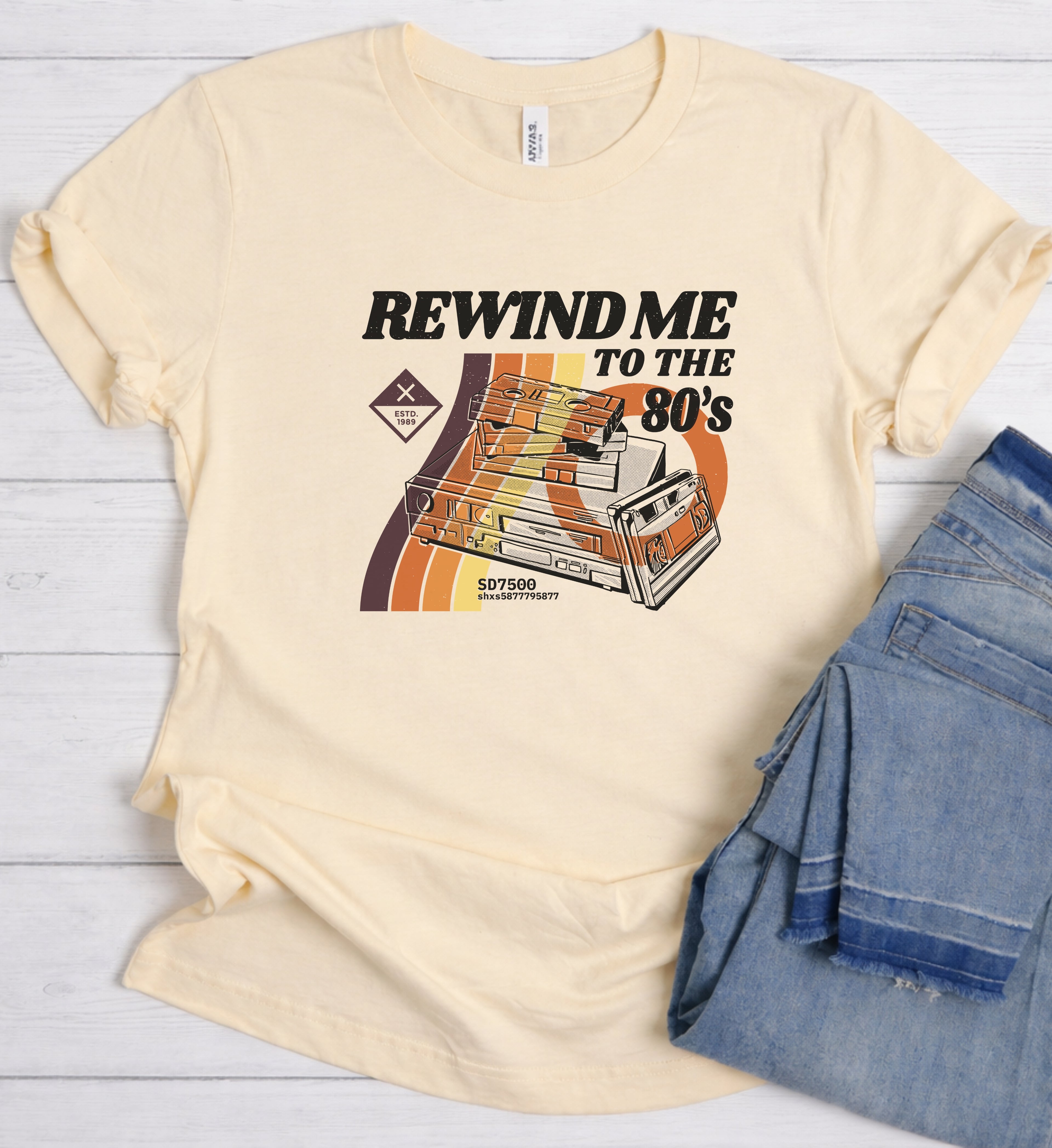 Retro Cassette Shirt – Vintage Analog Music Tee