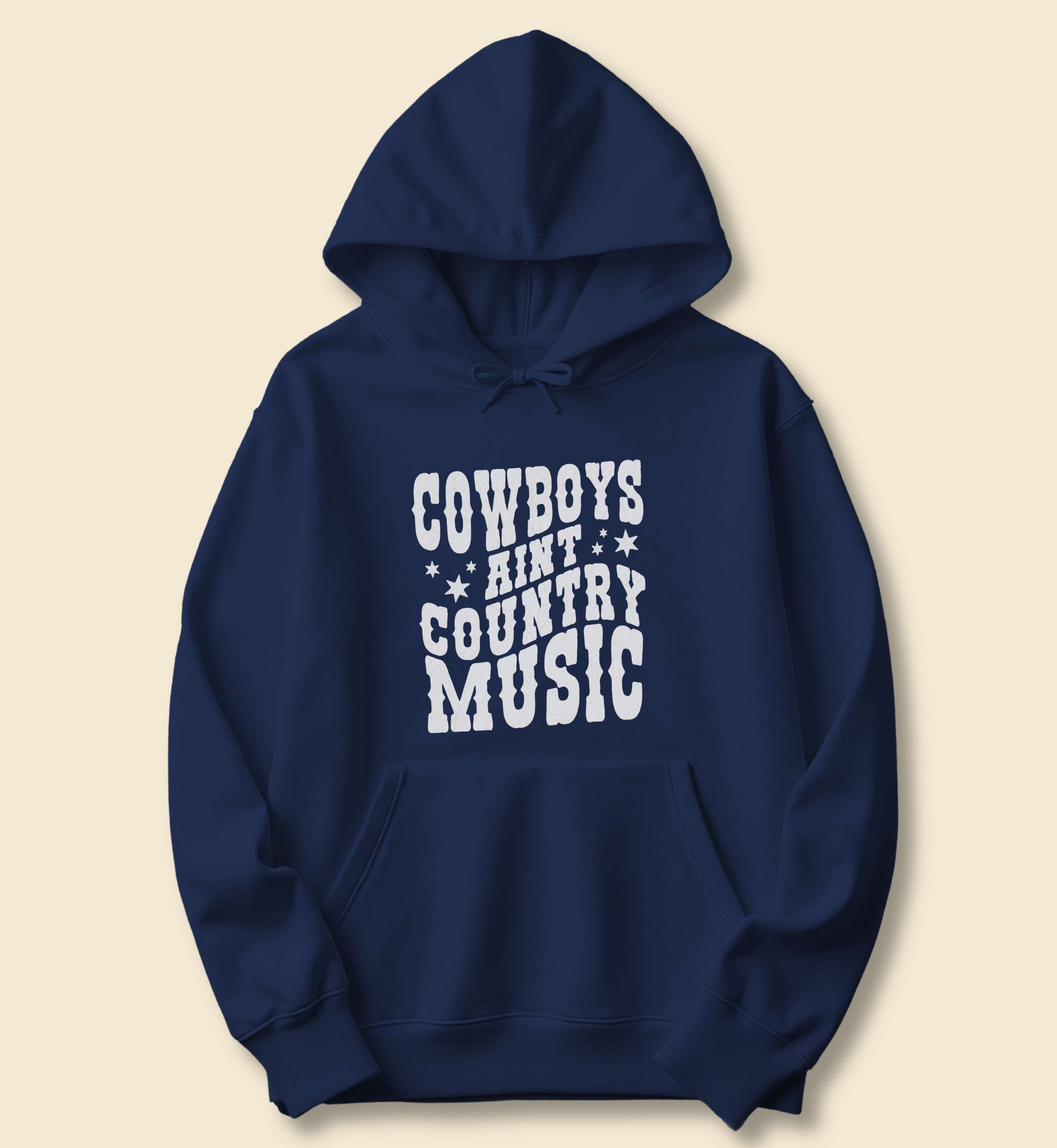 Cowboys Ain't Country Music Hoodie