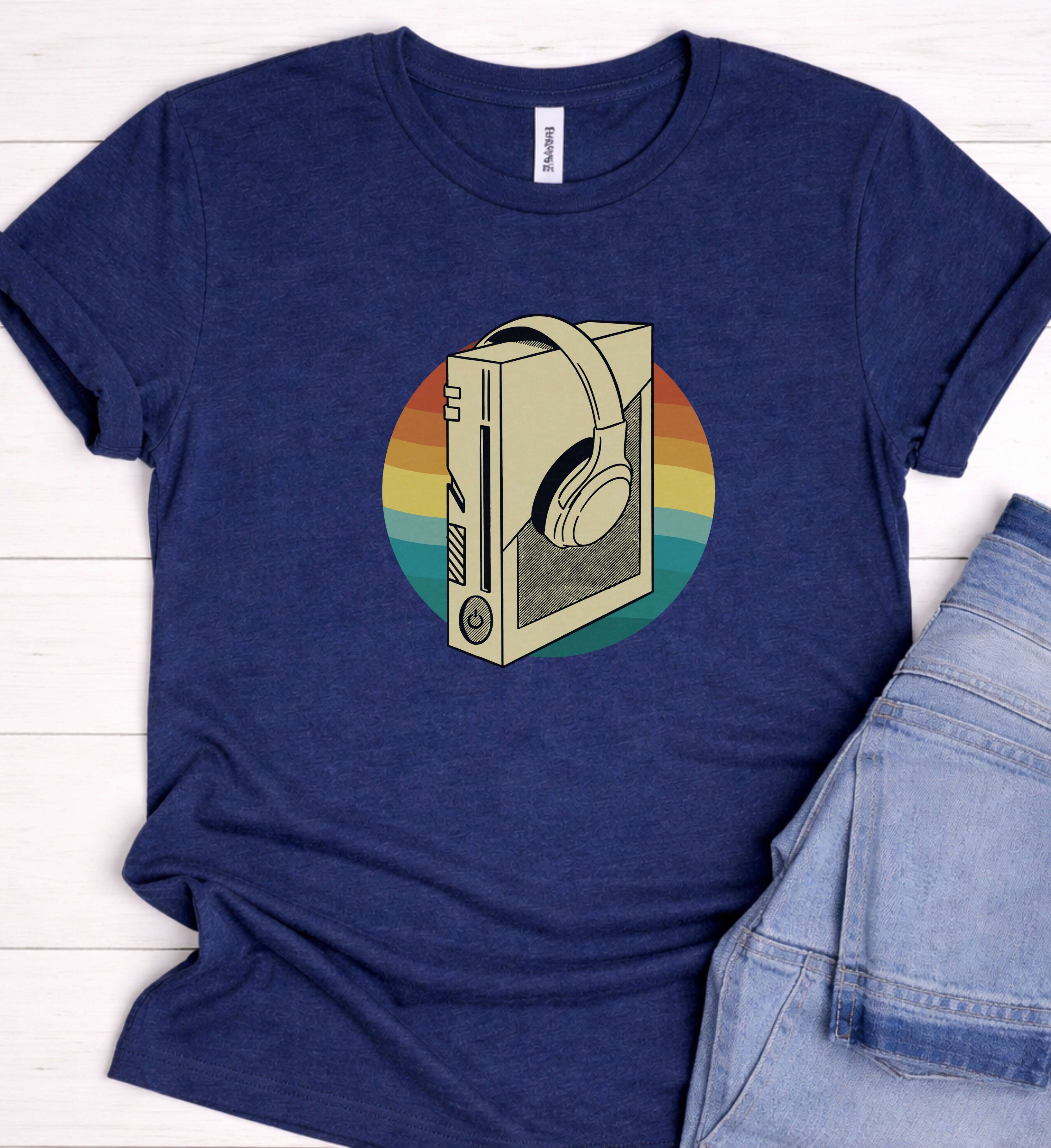 Retro Walkman Shirt – Vintage Music Player Tee