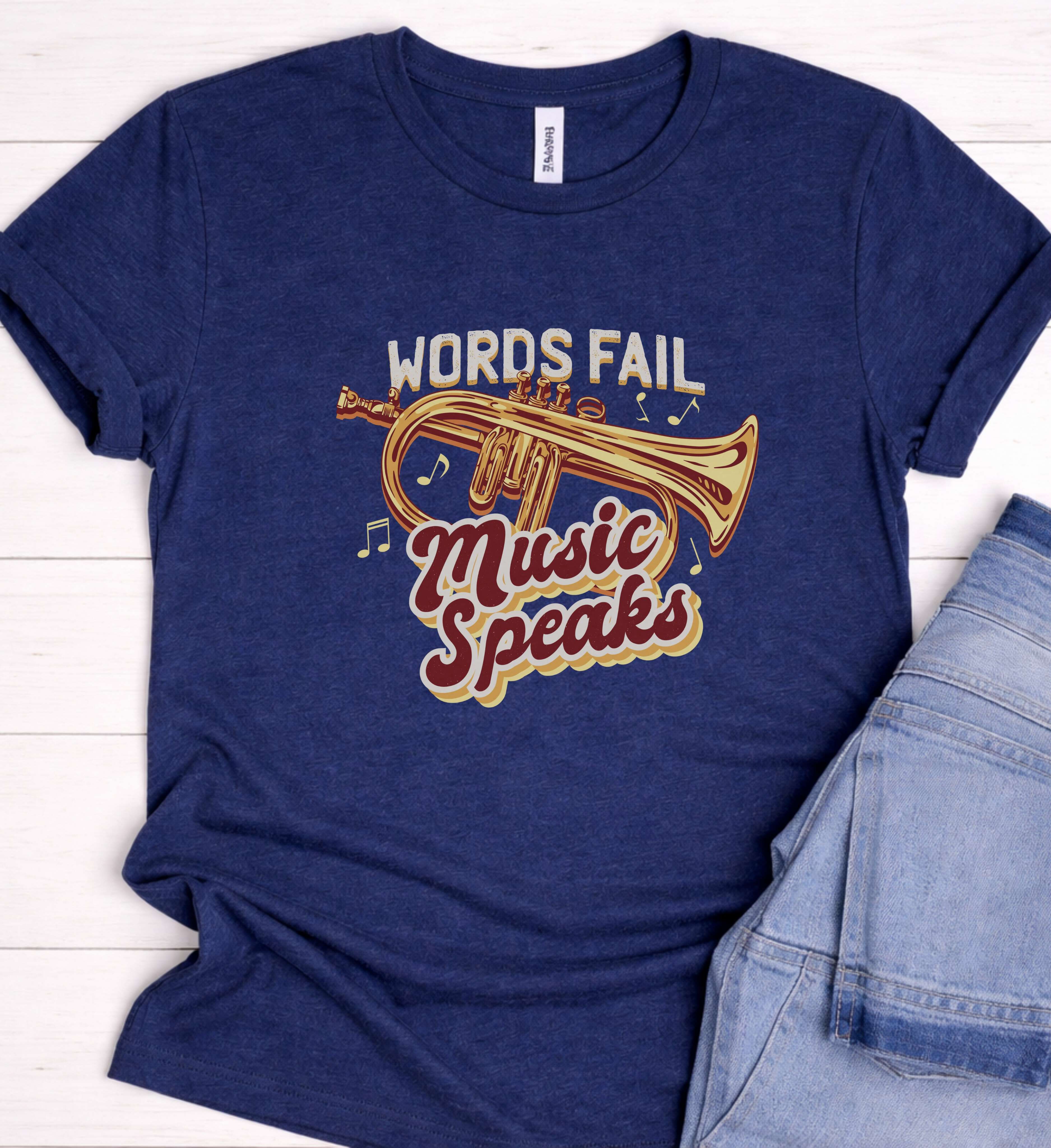 Trumpet Words Fail - Music Speaks.