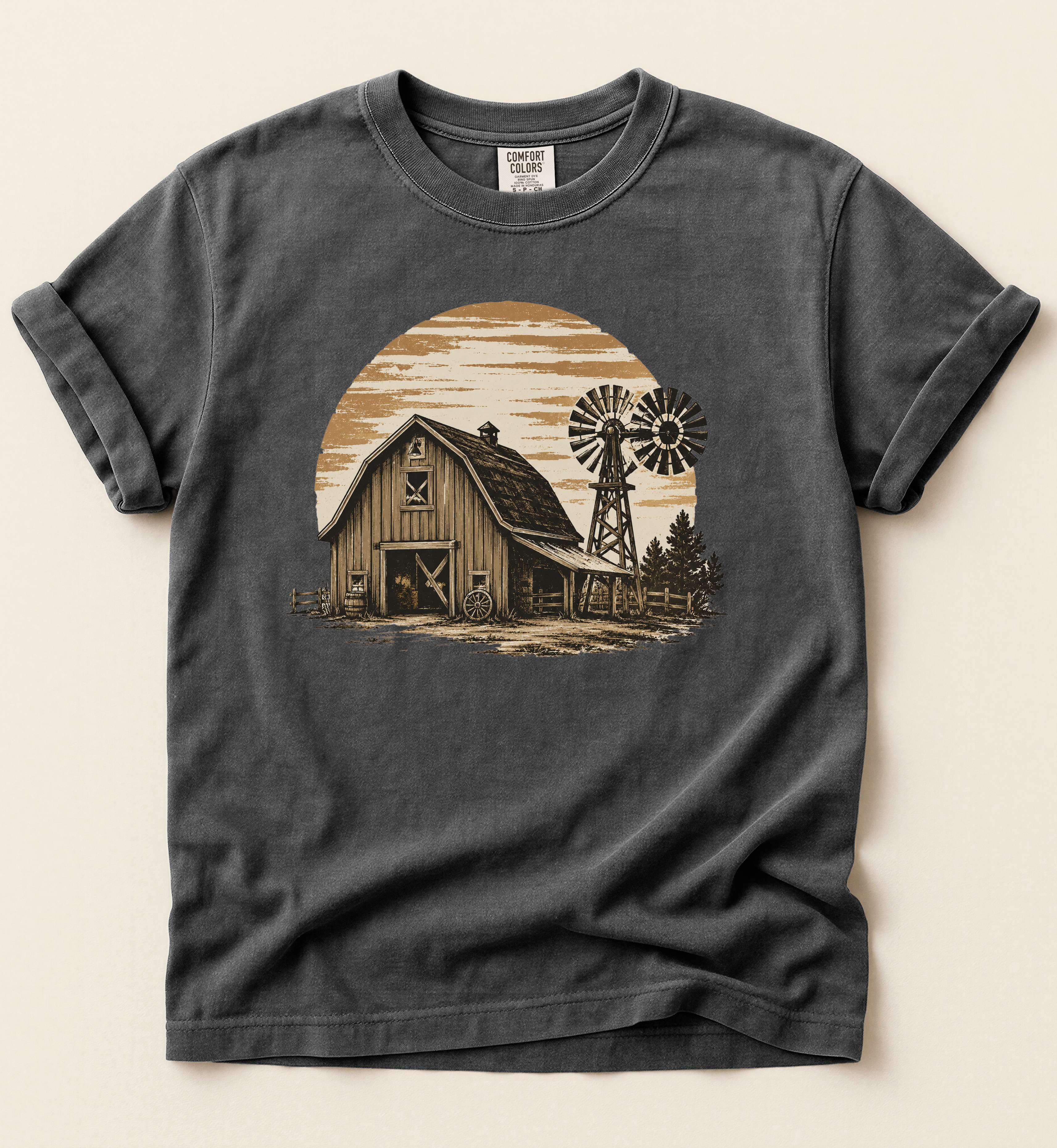 Rustic Barn Comfort Colors Shirt