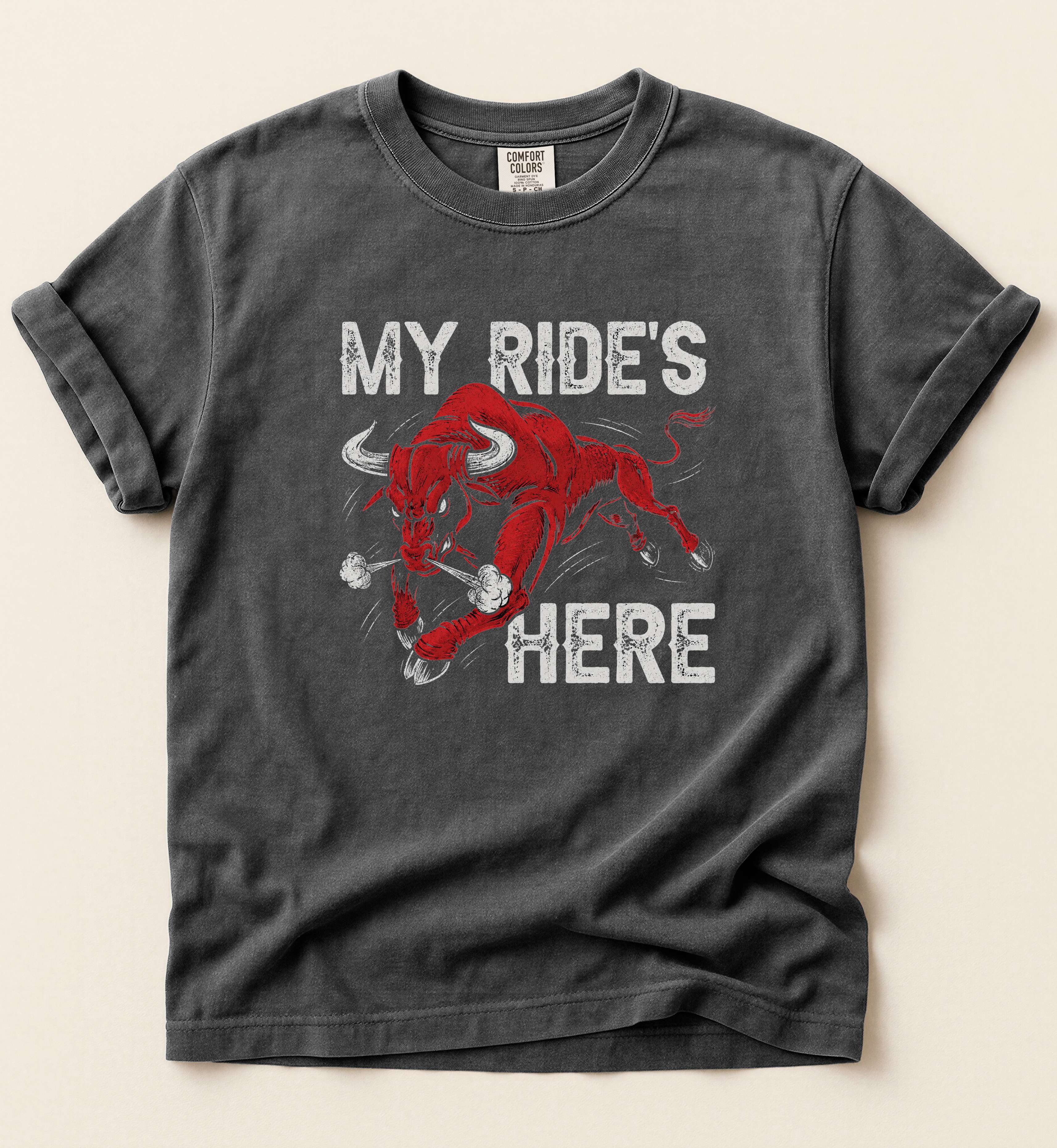 My Ride's Here – Rodeo Lifestyle Tee