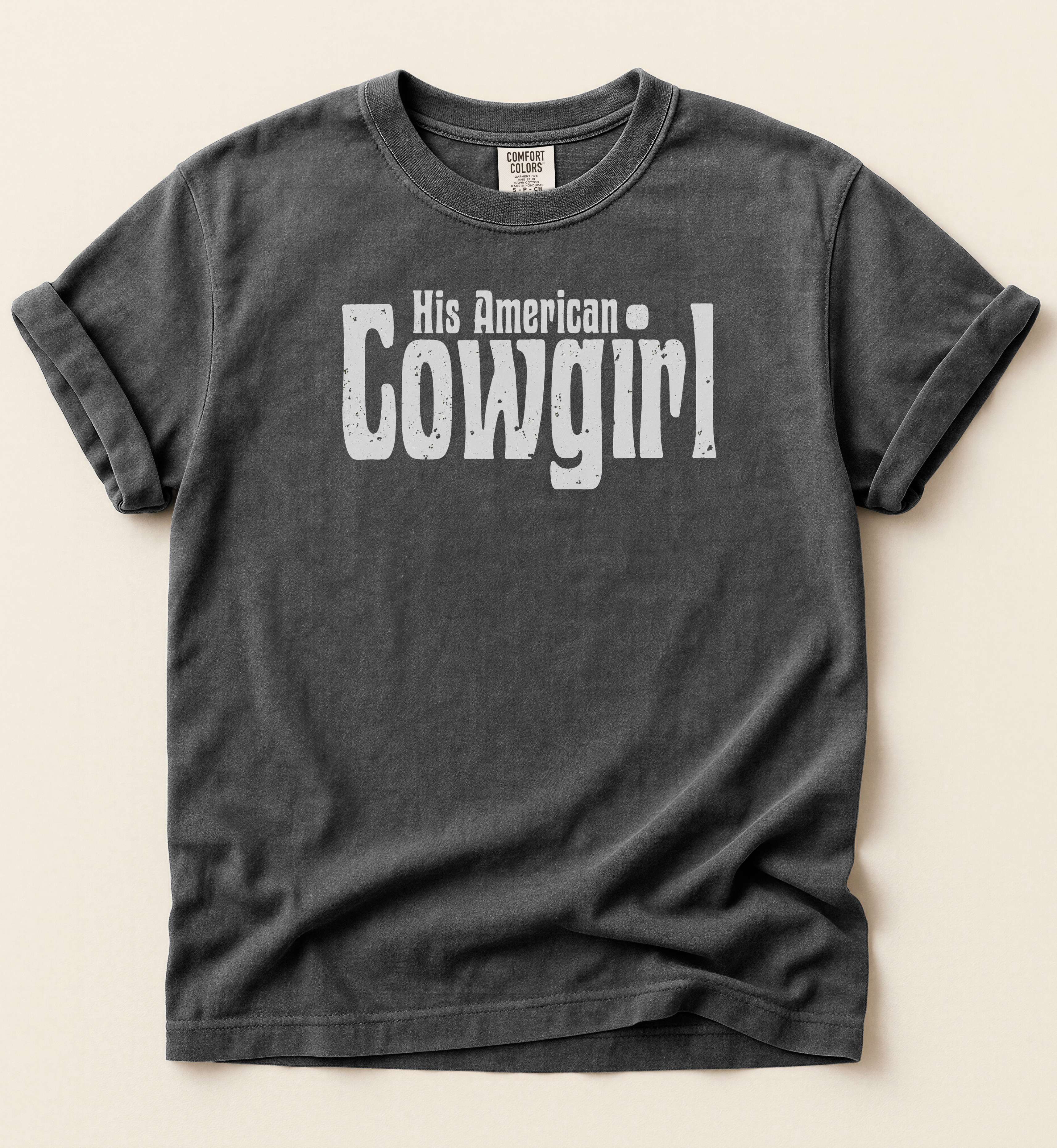 His American Cowgirl – Country Couple Tee