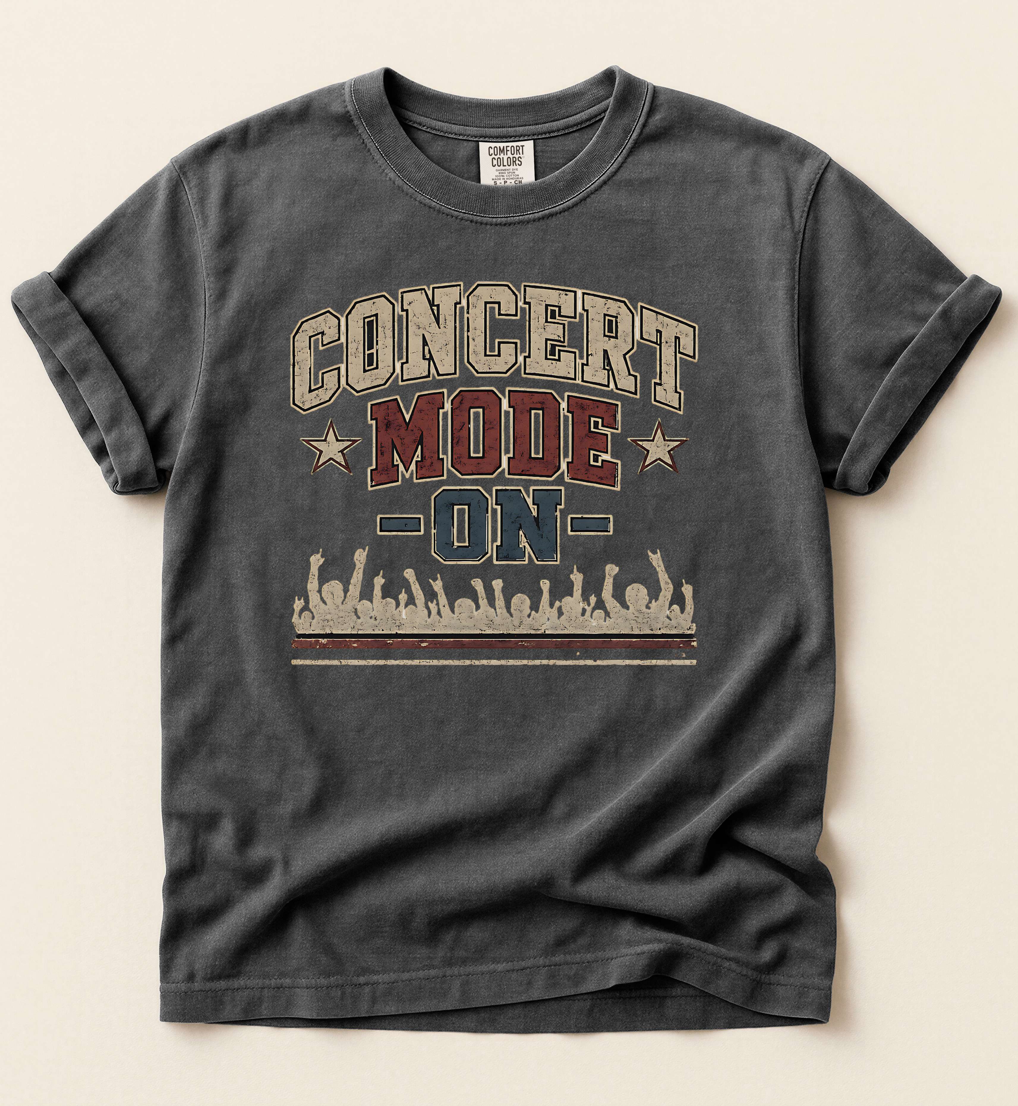 Concert Mode On – Country Music Lifestyle Tee