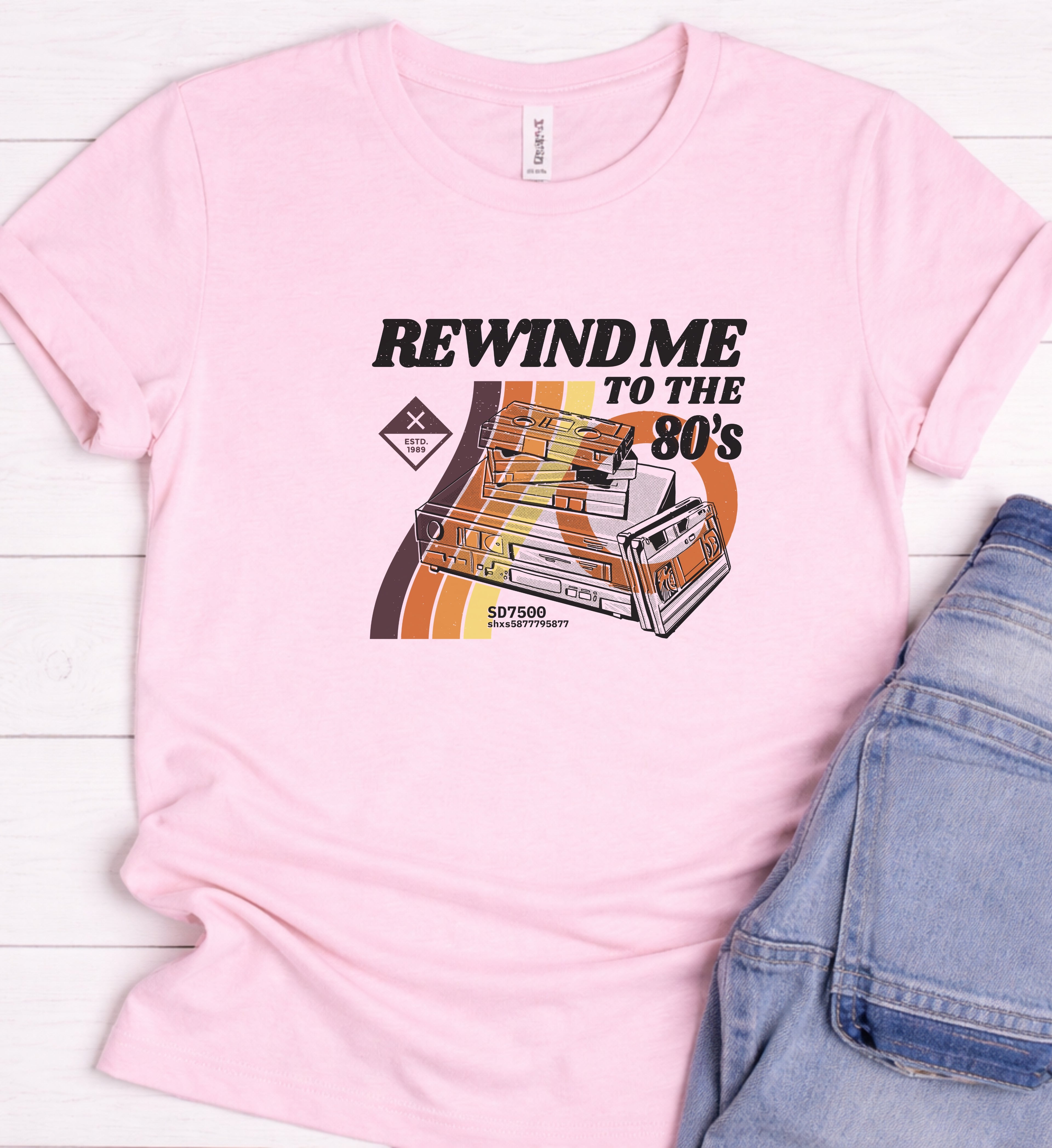 Retro Cassette Shirt – Vintage Analog Music Tee