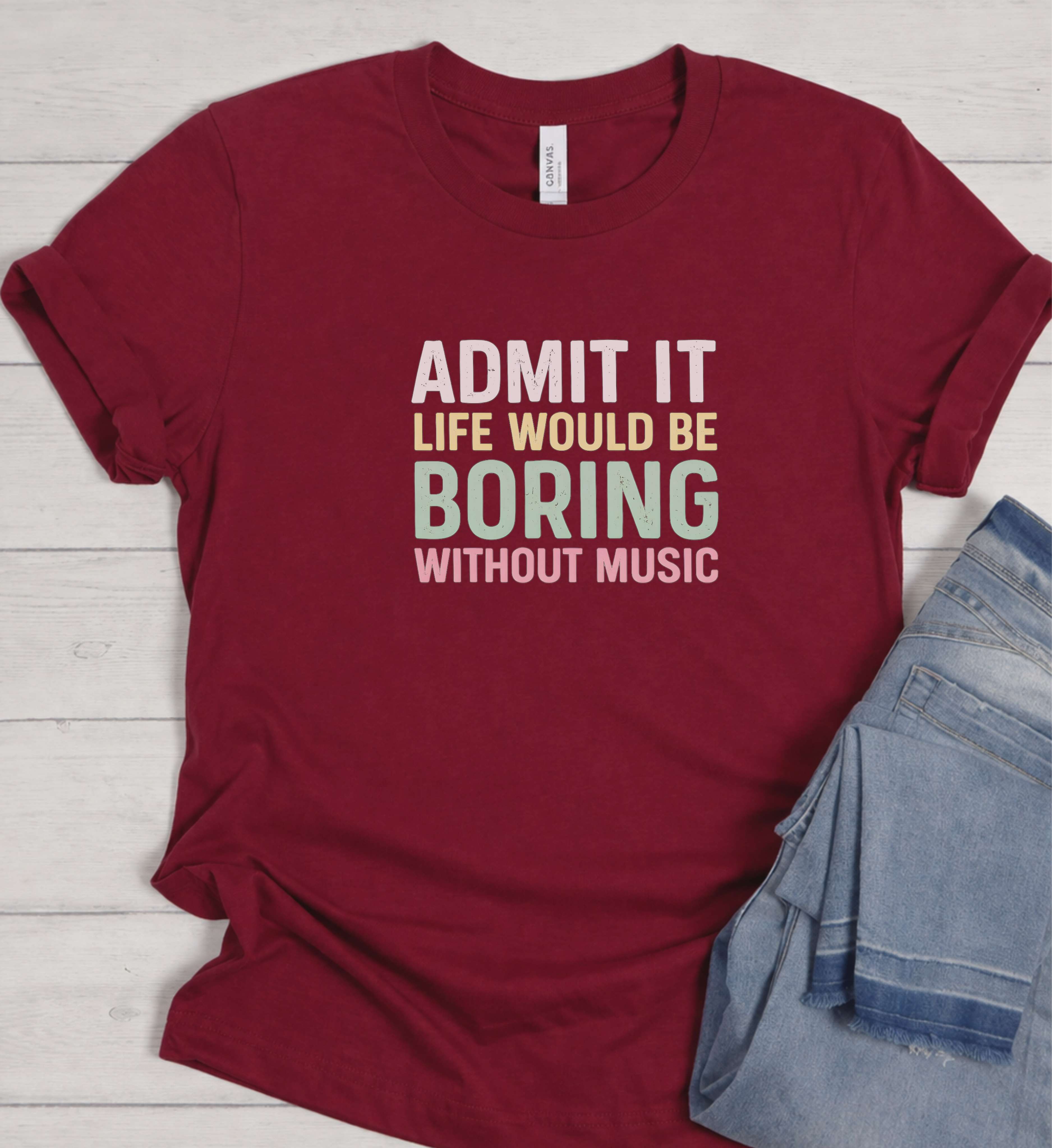 Music Lover Shirt – Life Without Music Tee