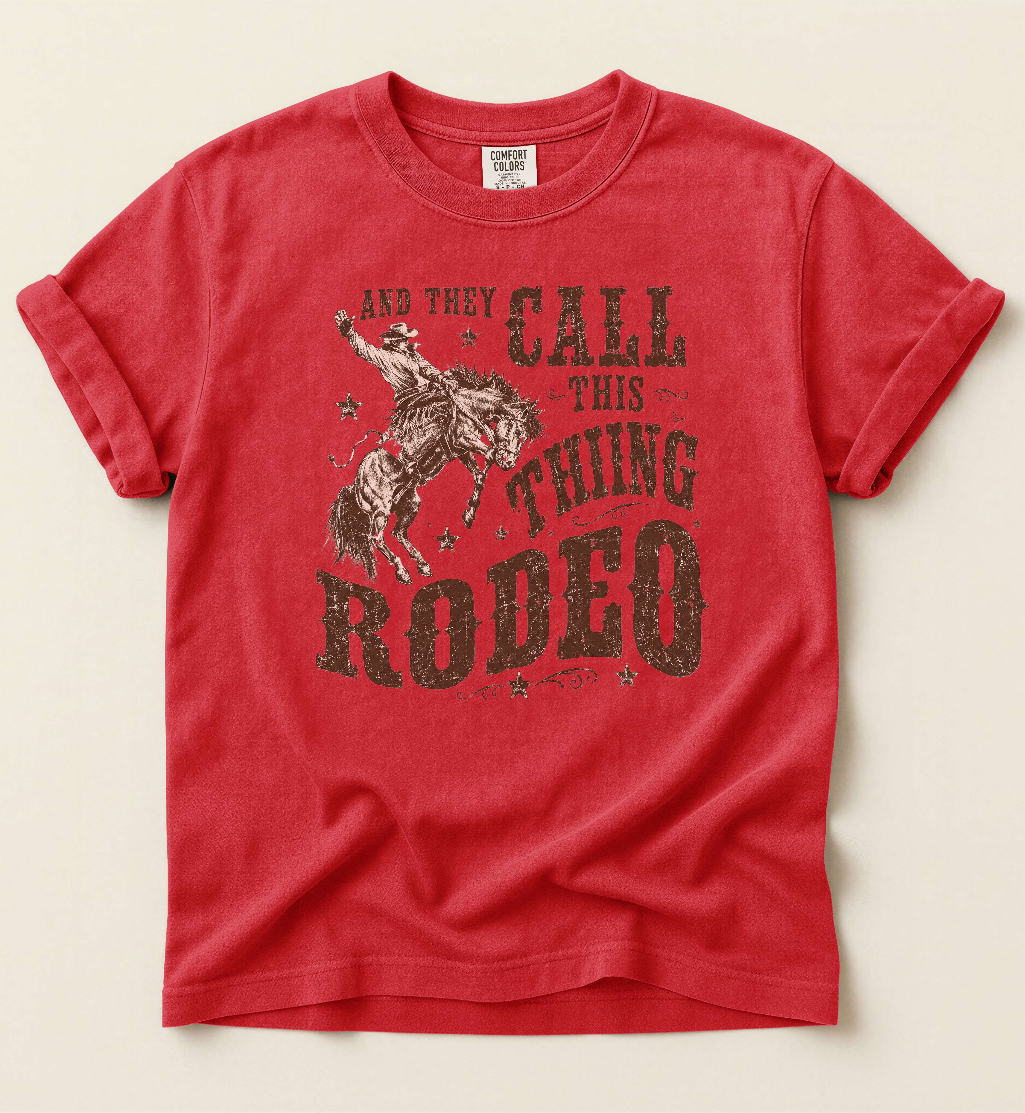 And They Call This Thing Rodeo – Vintage Rodeo Tee