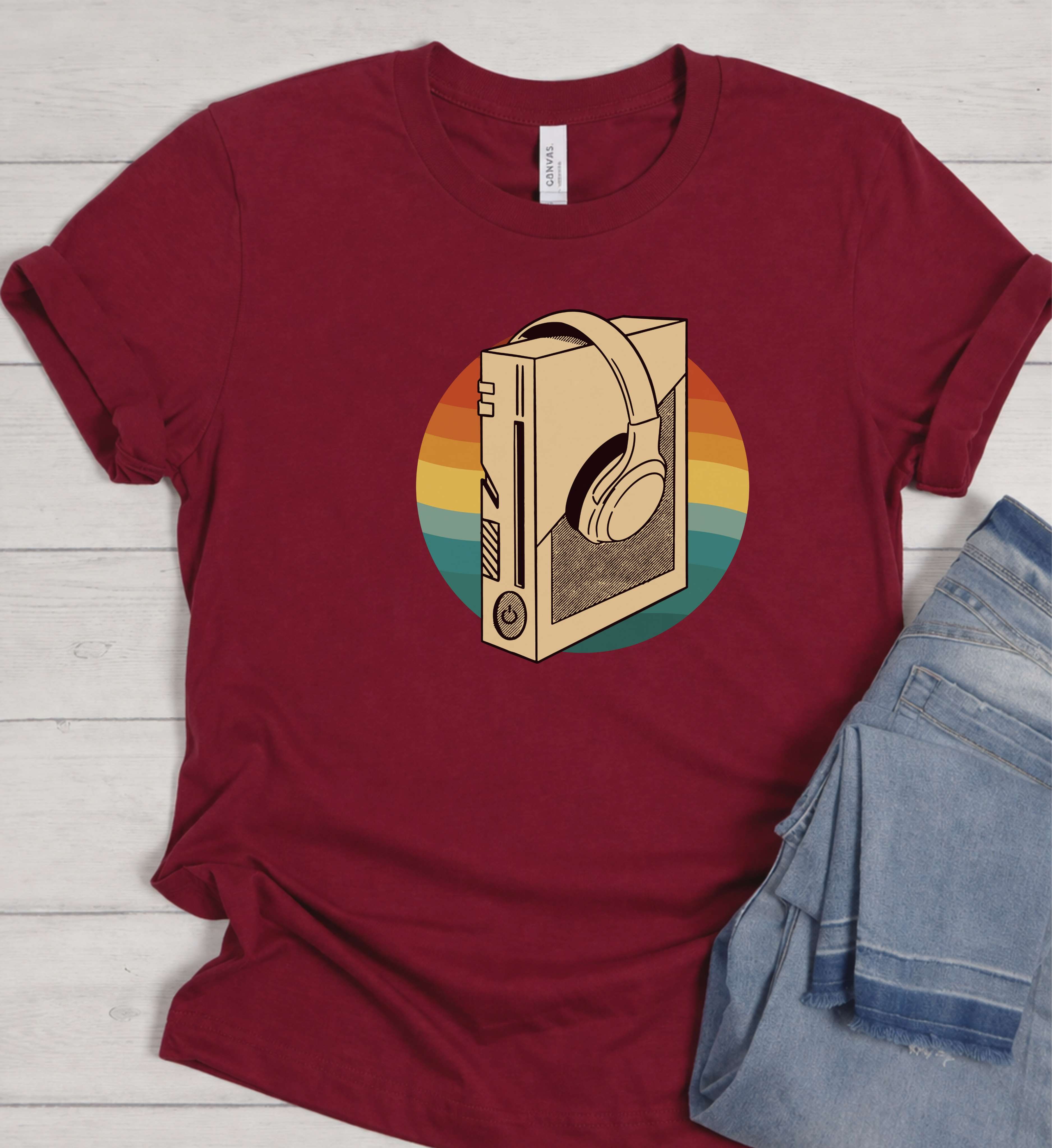 Retro Walkman Shirt – Vintage Music Player Tee