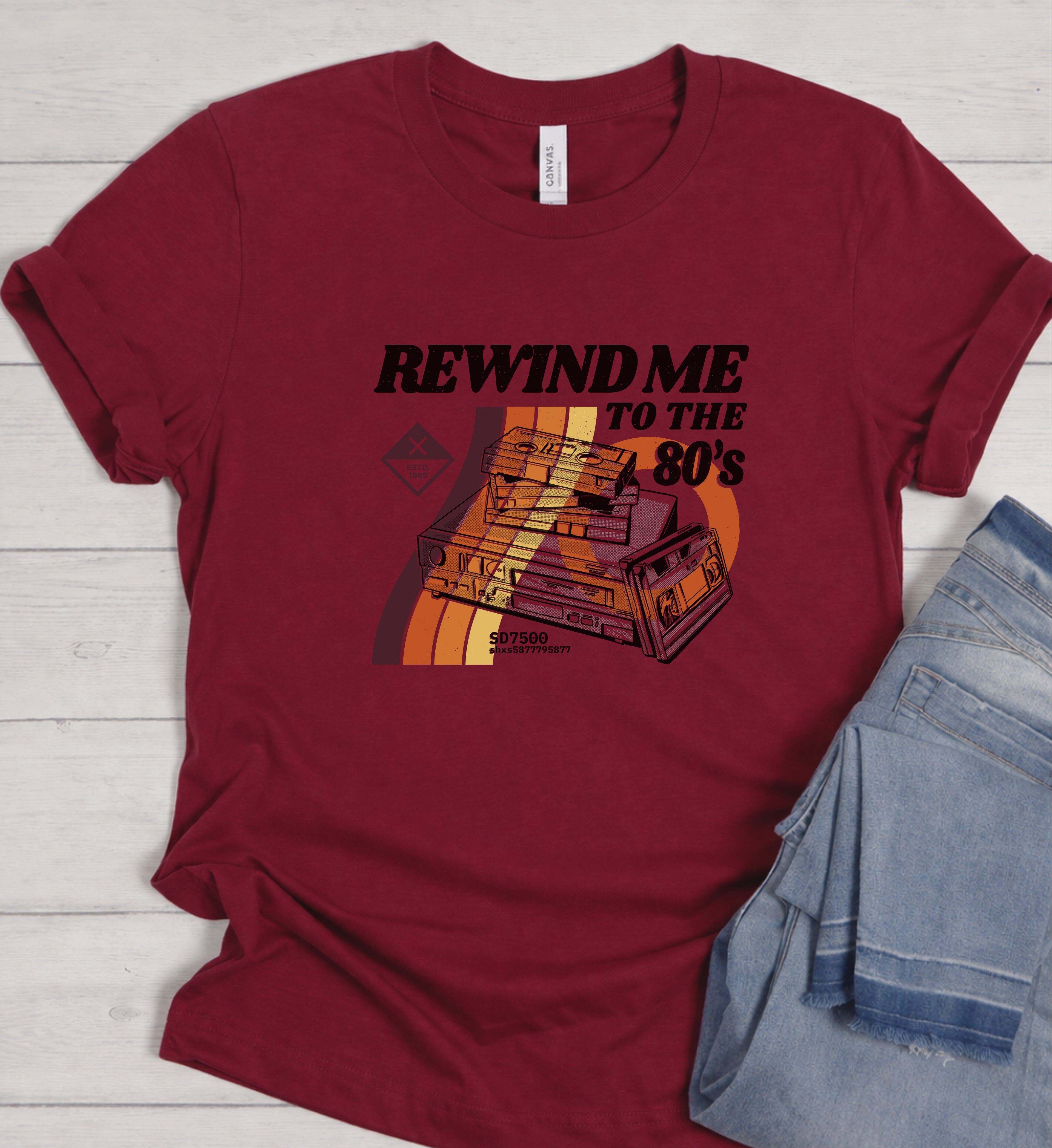Retro Cassette Shirt – Vintage Analog Music Tee
