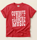 Cowboys Ain't Country Music – Vintage Western Statement Tee