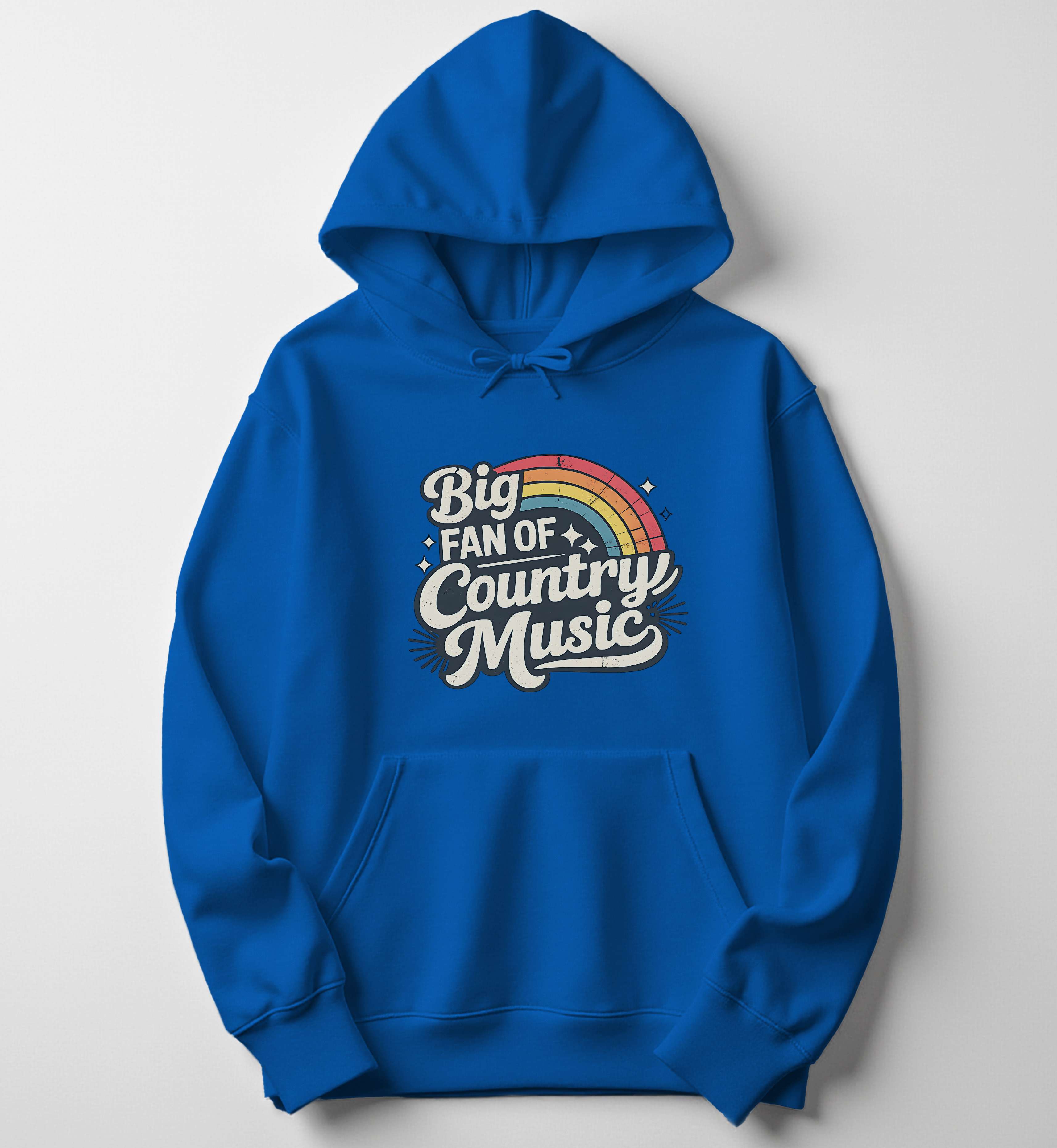 Big Fan of Country Music Hoodie – Vintage Western Music Hoodie