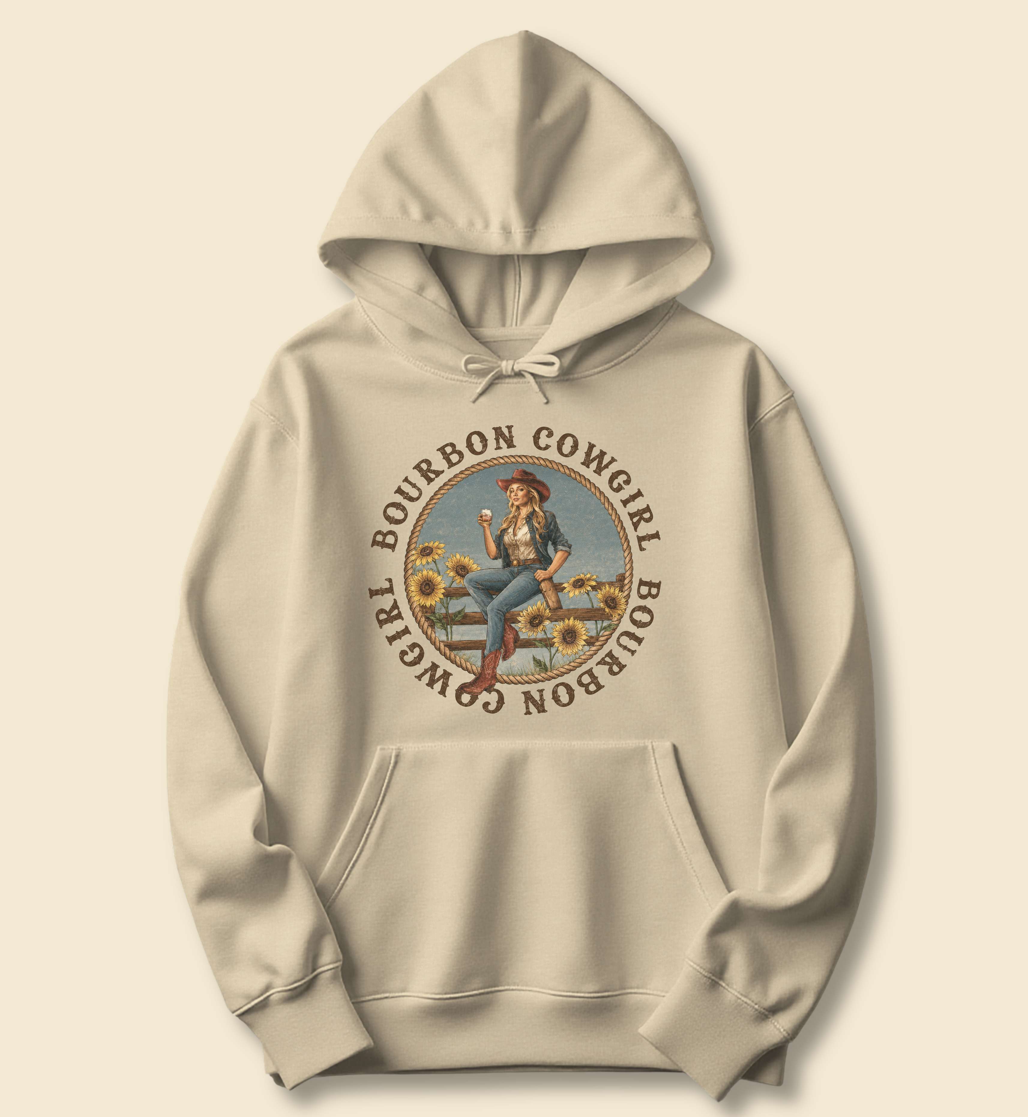 Bourbon Cowgirl Hoodie