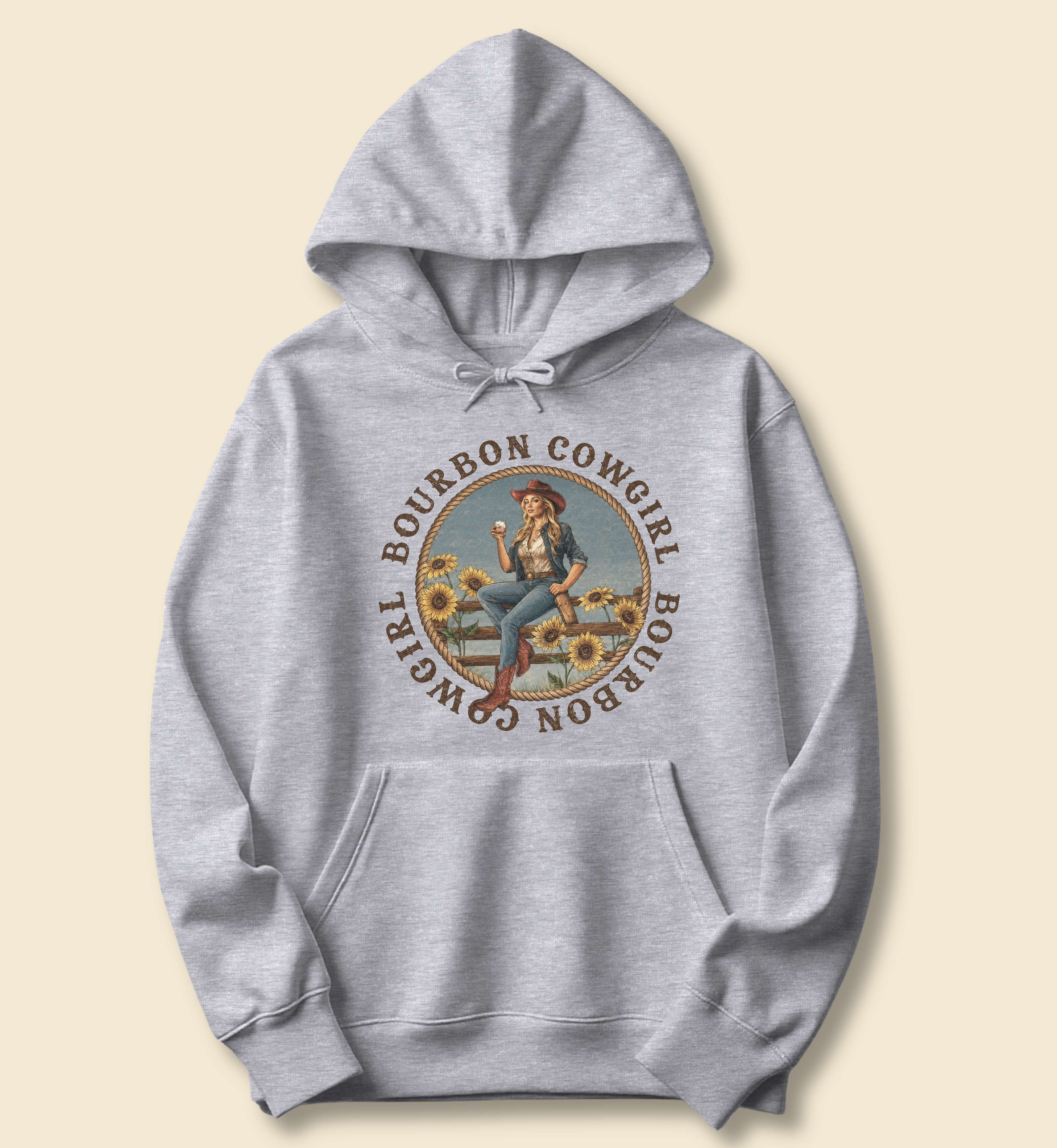 Bourbon Cowgirl Hoodie