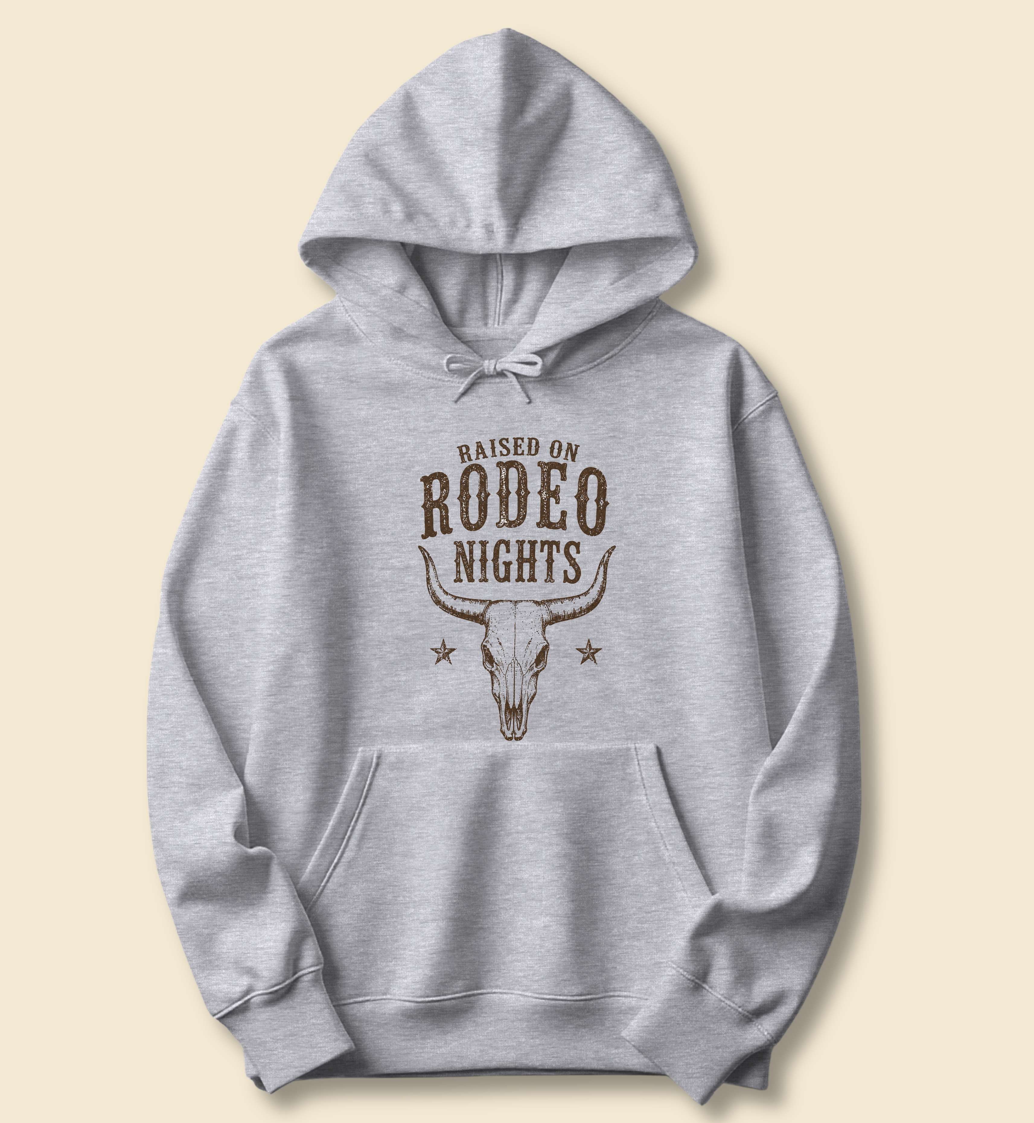 Raised On Rodeo Nights Hoodie