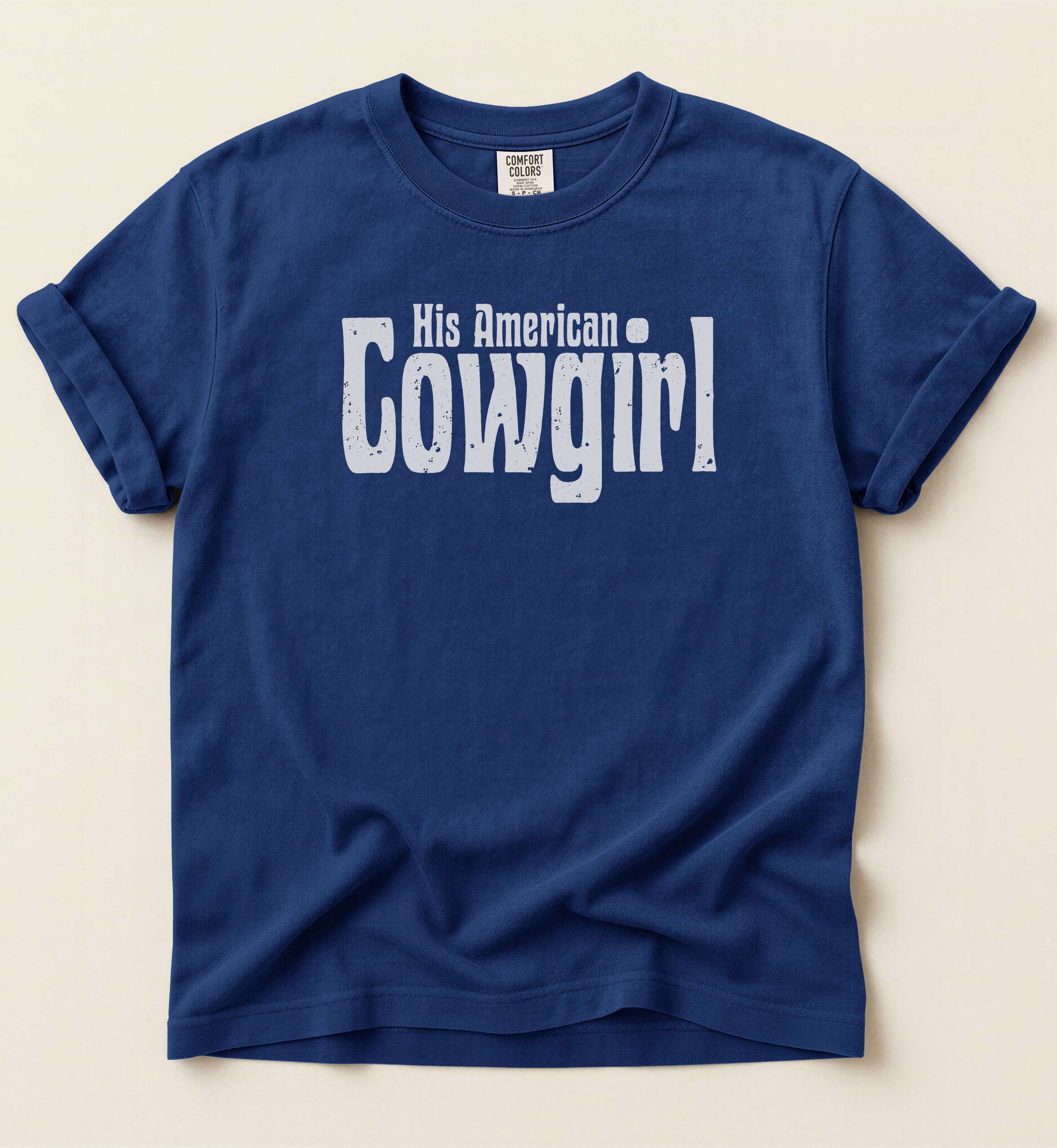 His American Cowgirl – Country Couple Tee