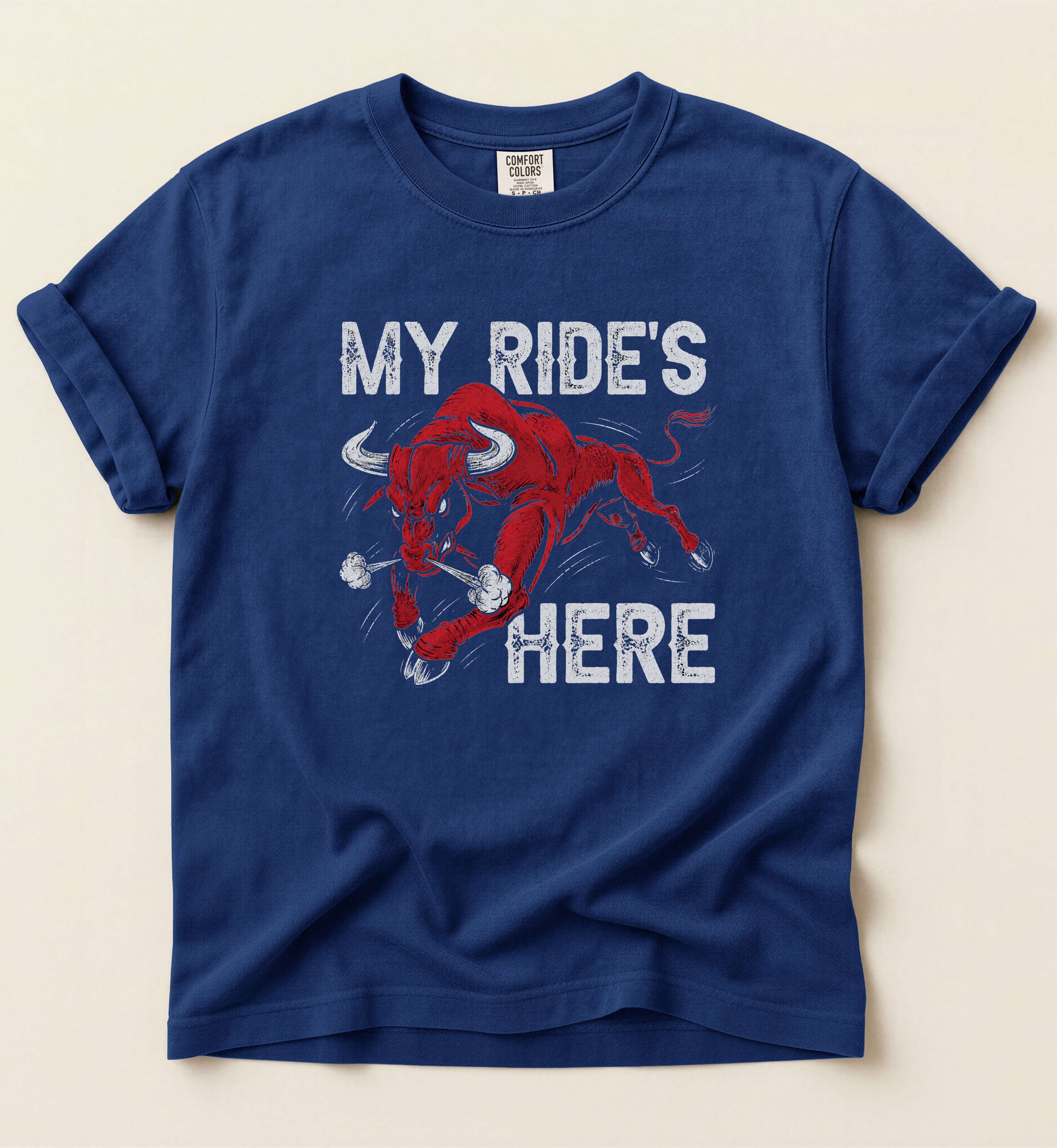 My Ride's Here – Rodeo Lifestyle Tee
