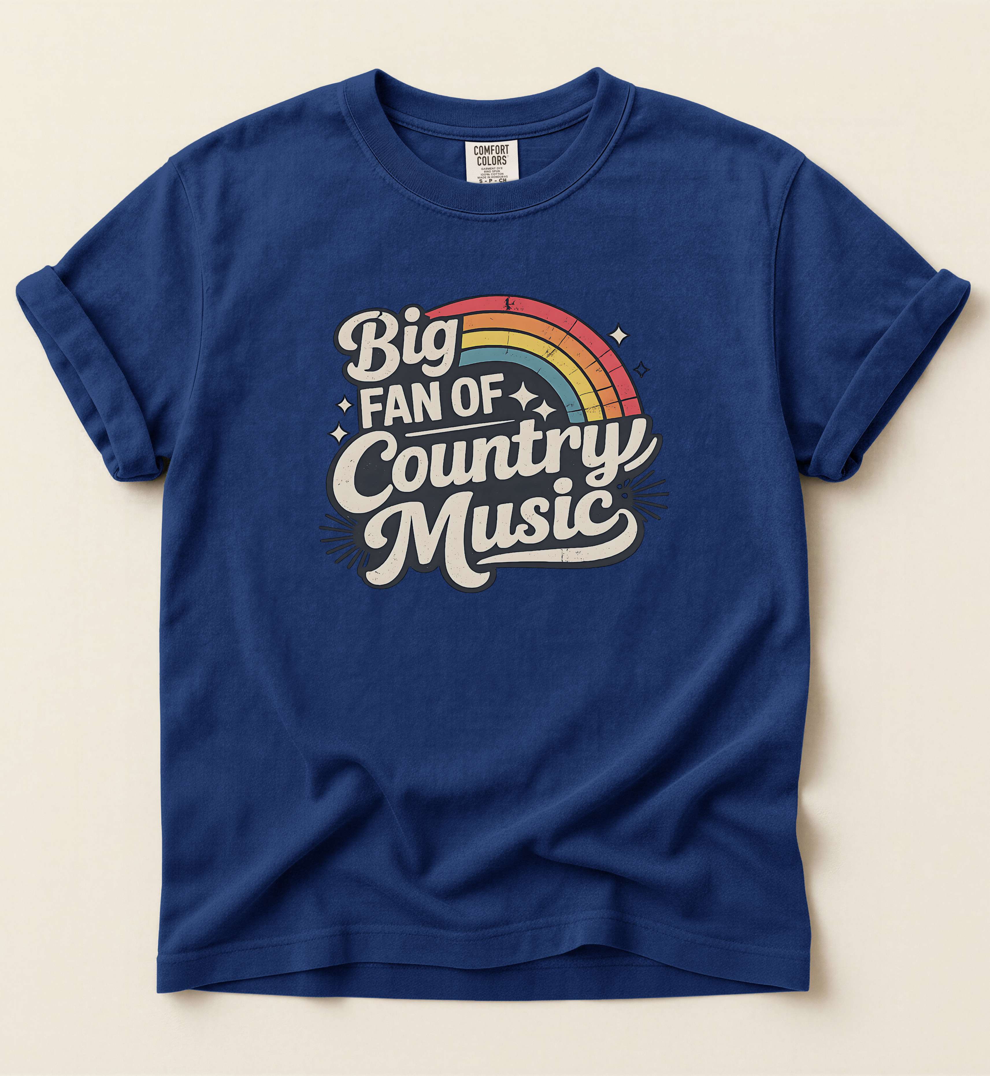 Big Fan Of Country Music T Shirt