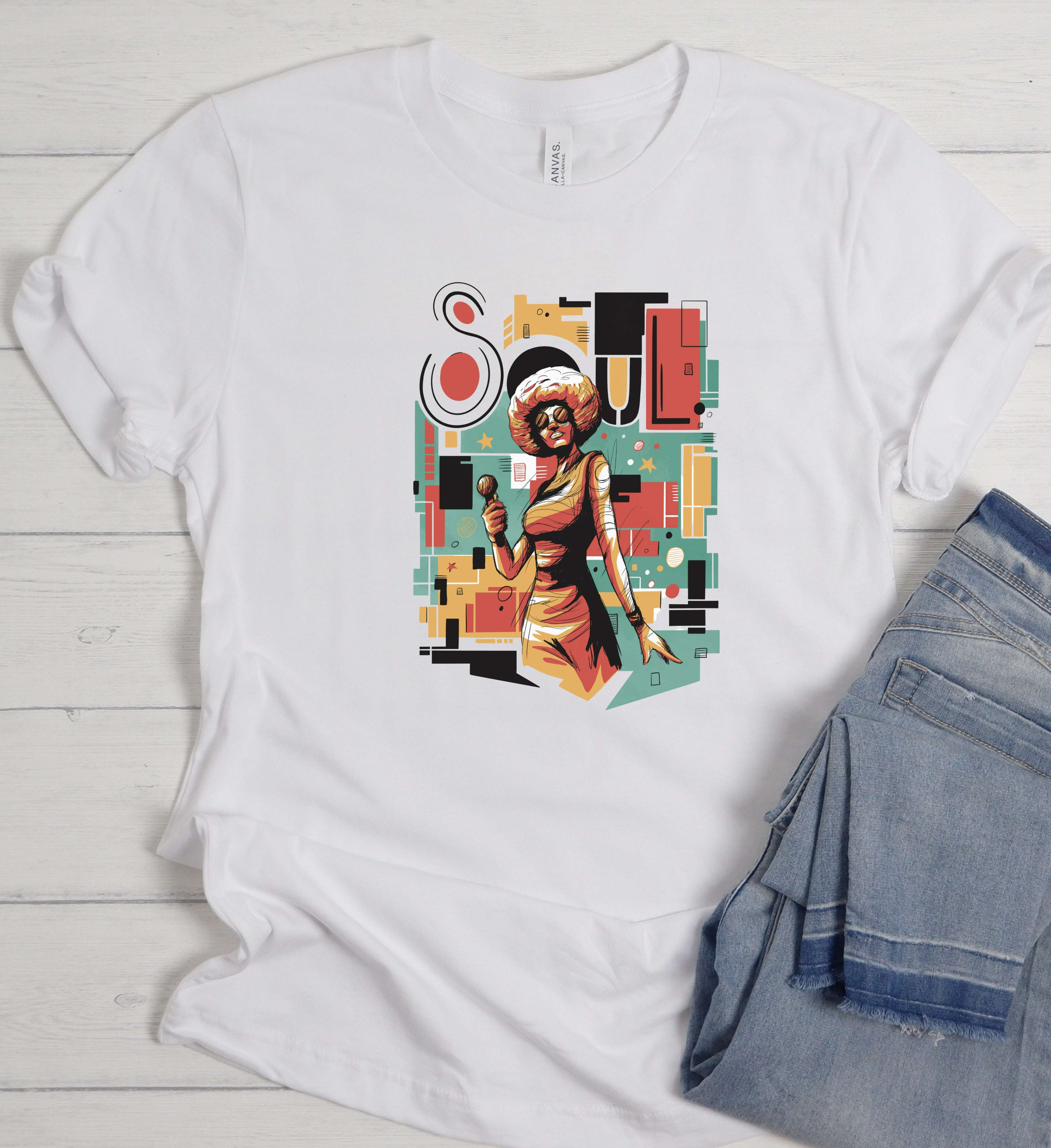 Soul Music Shirt – Retro Funk Disco Graphic Tee