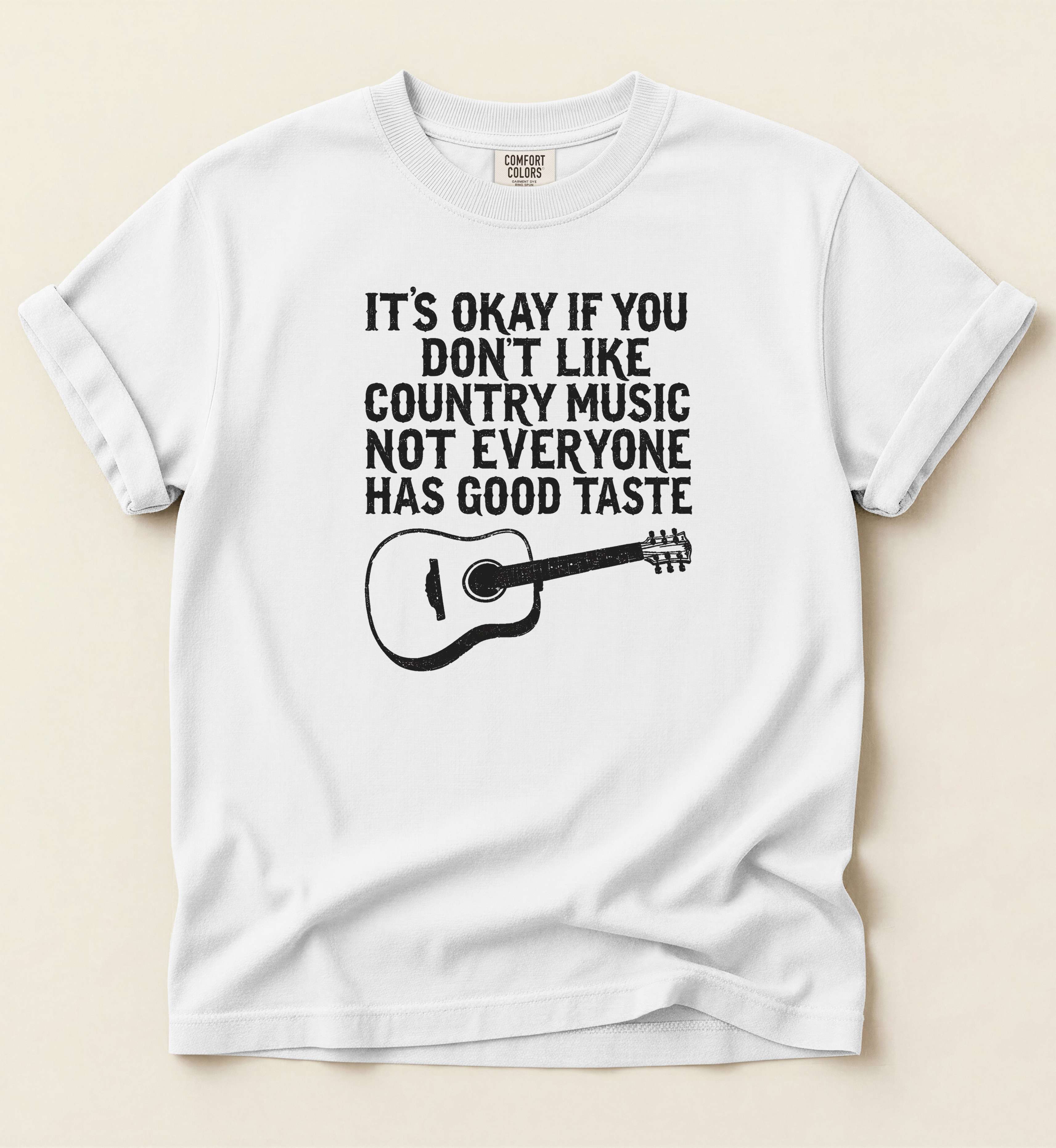 It's Okay If You Don't Like Country Music Shirt – Funny Country Music Graphic Tee