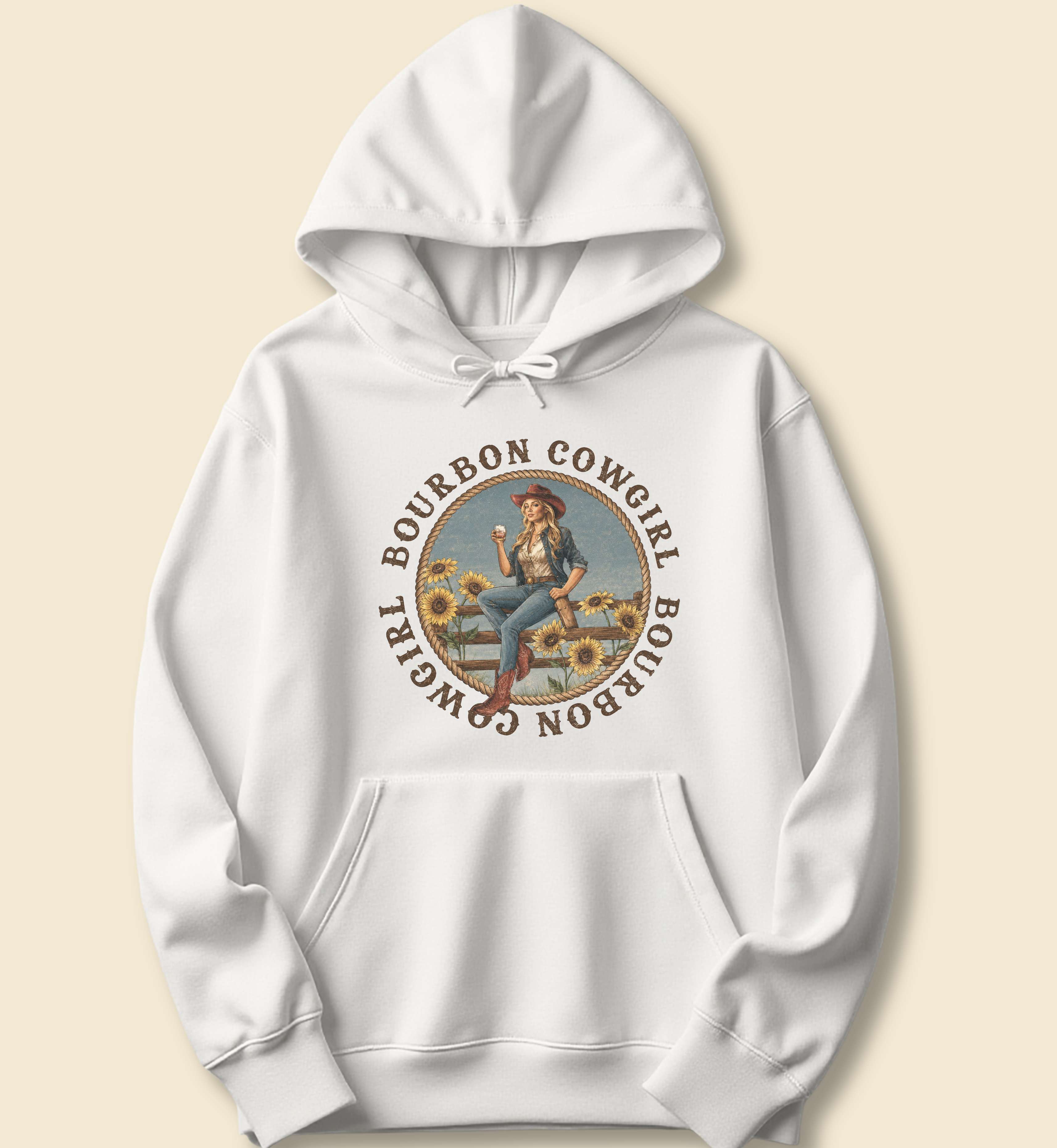 Bourbon Cowgirl Hoodie