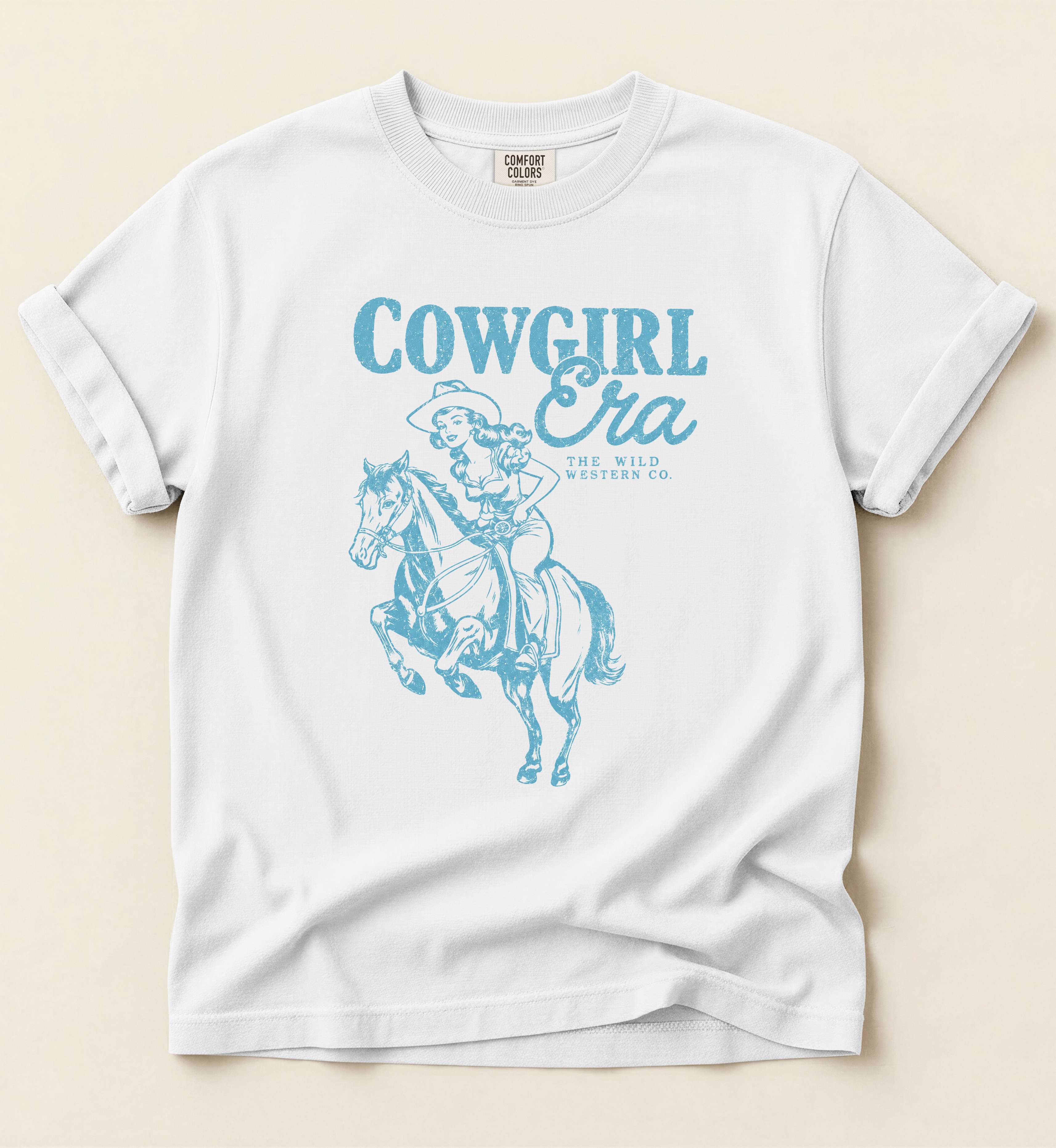 Cowgirl Era – Vintage Western Lifestyle Tee