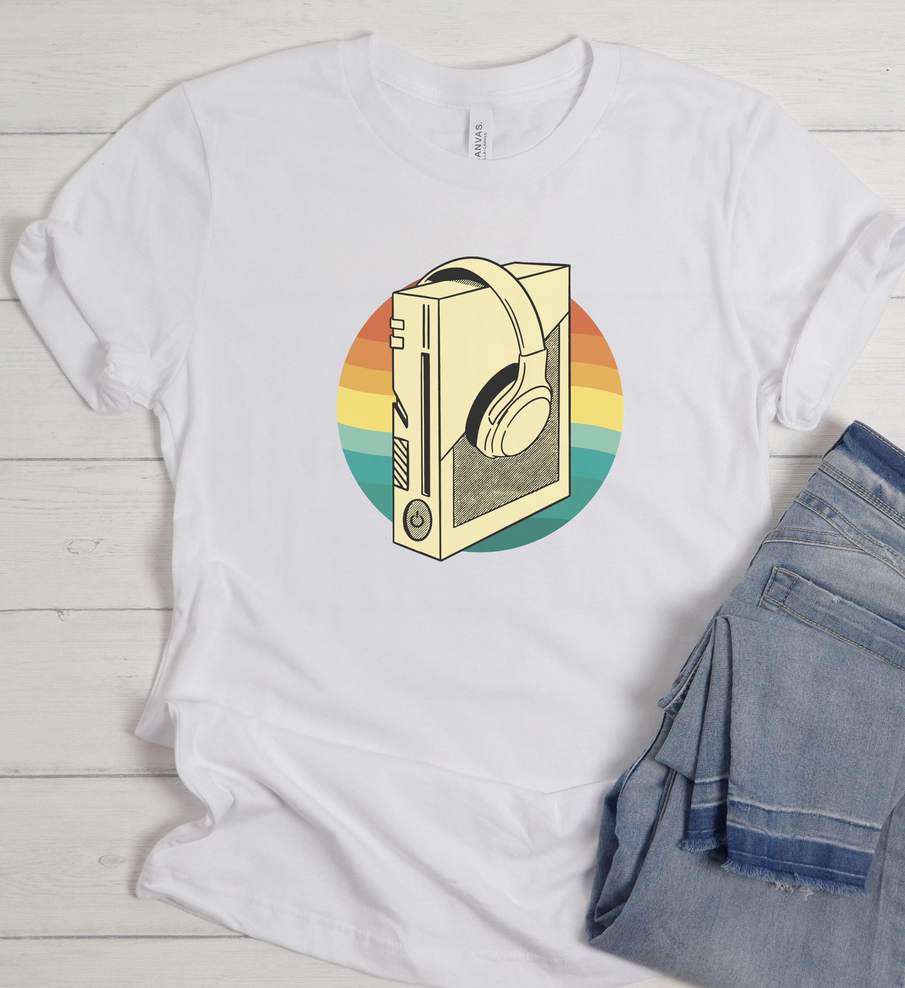 Retro Walkman Shirt – Vintage Music Player Tee