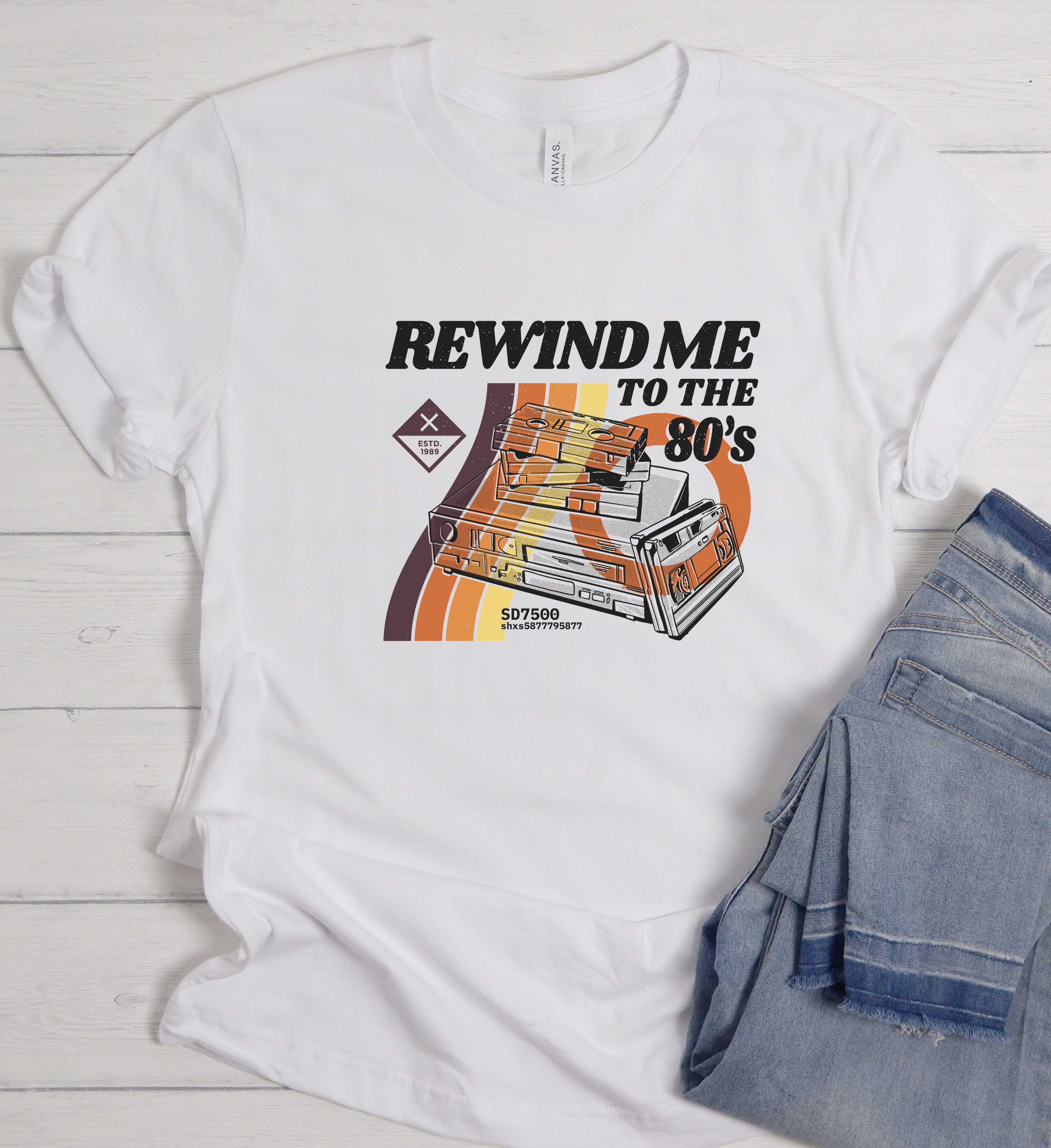 Retro Cassette Shirt – Vintage Analog Music Tee
