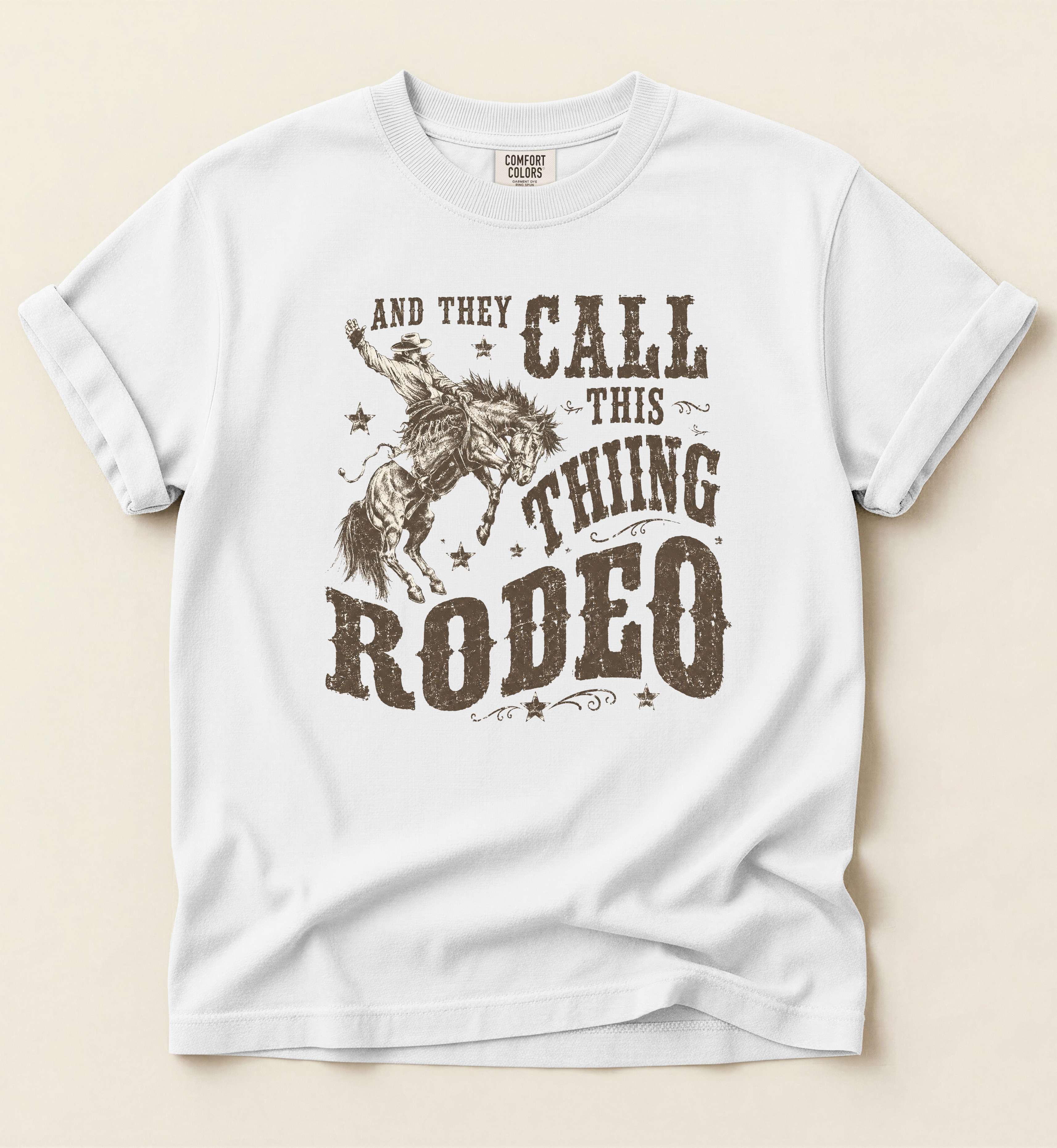 And They Call This Thing Rodeo – Vintage Rodeo Tee