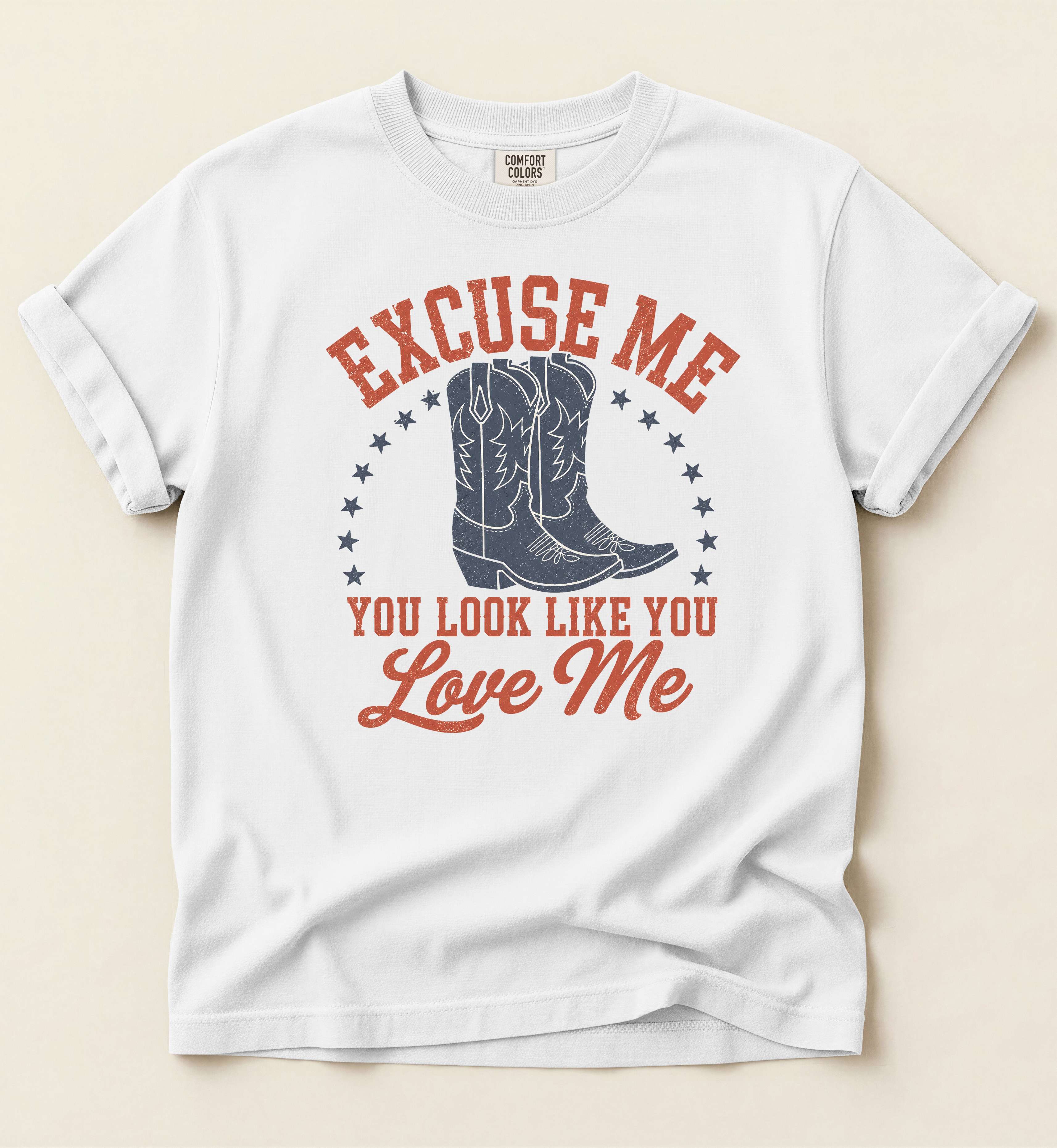 Excuse Me, You Look Like You Love Me – Country Concert Tee