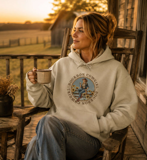Bourbon Cowgirl Hoodie
