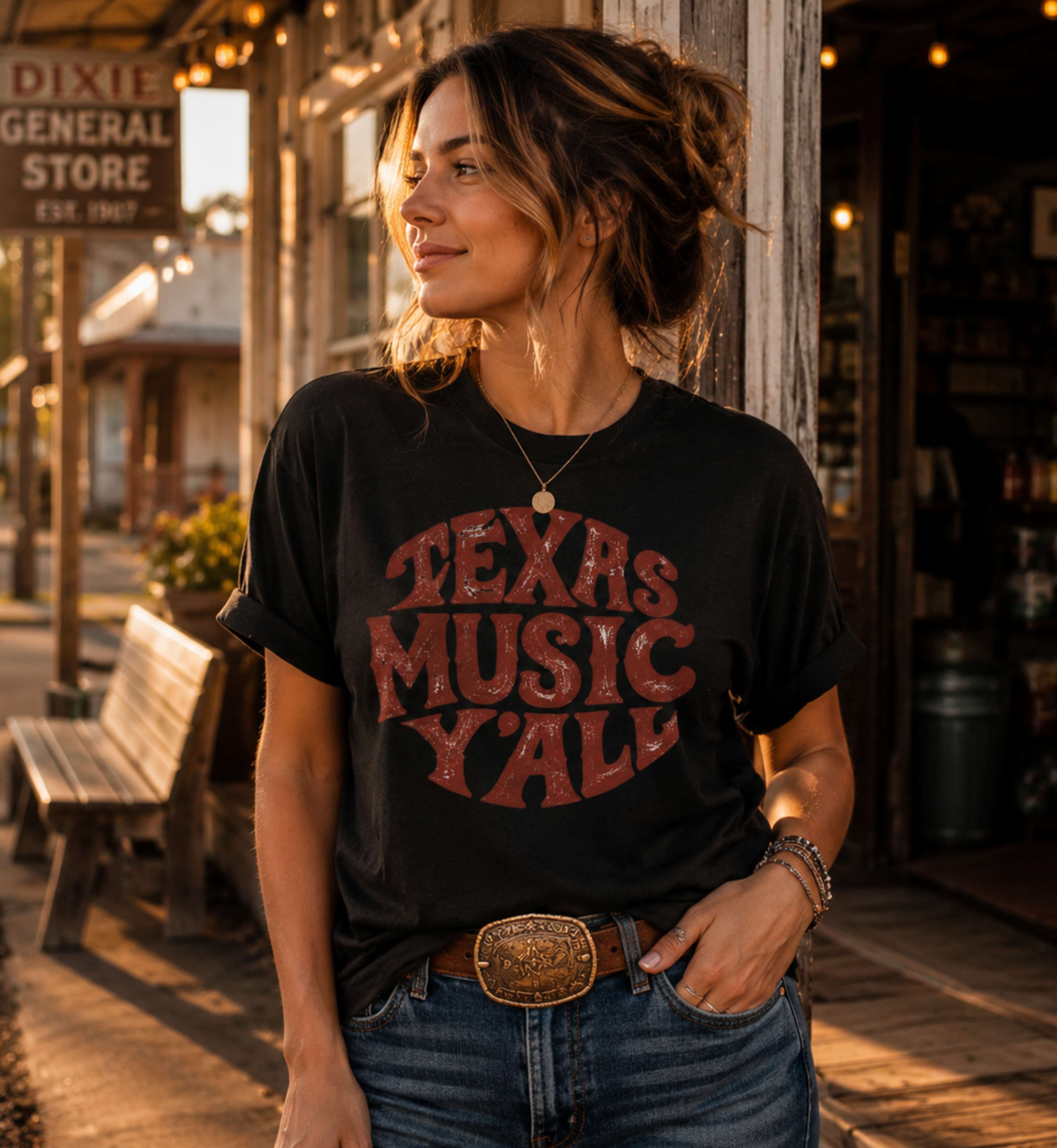 Texas Music Y'all Tee