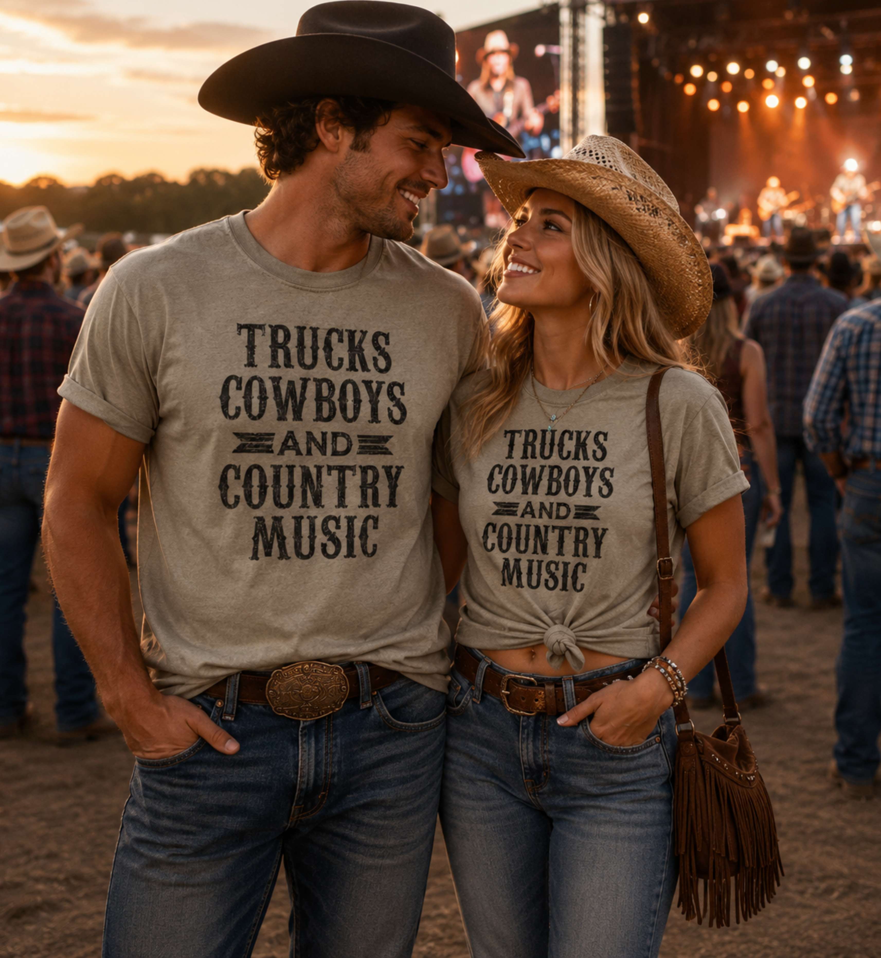Trucks Cowboys And Country Music