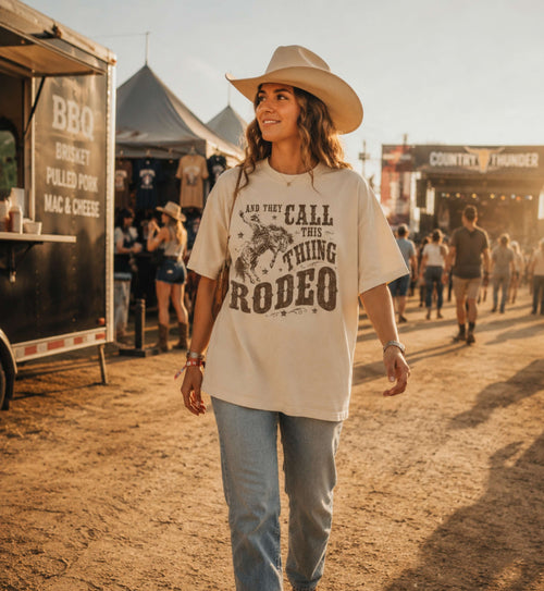 And They Call This Thing Rodeo – Vintage Rodeo Tee