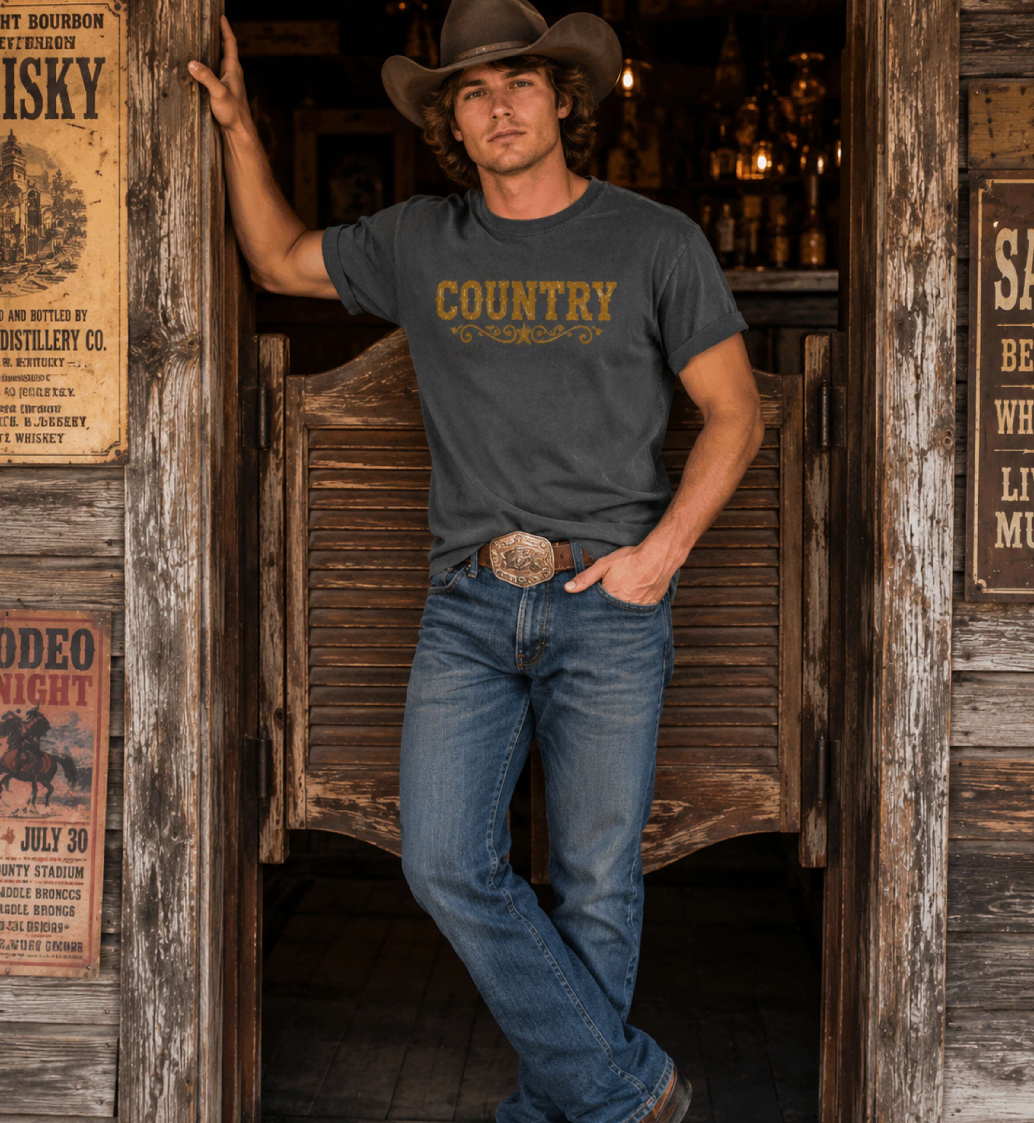 Country Shirt – Vintage Western Graphic Tee